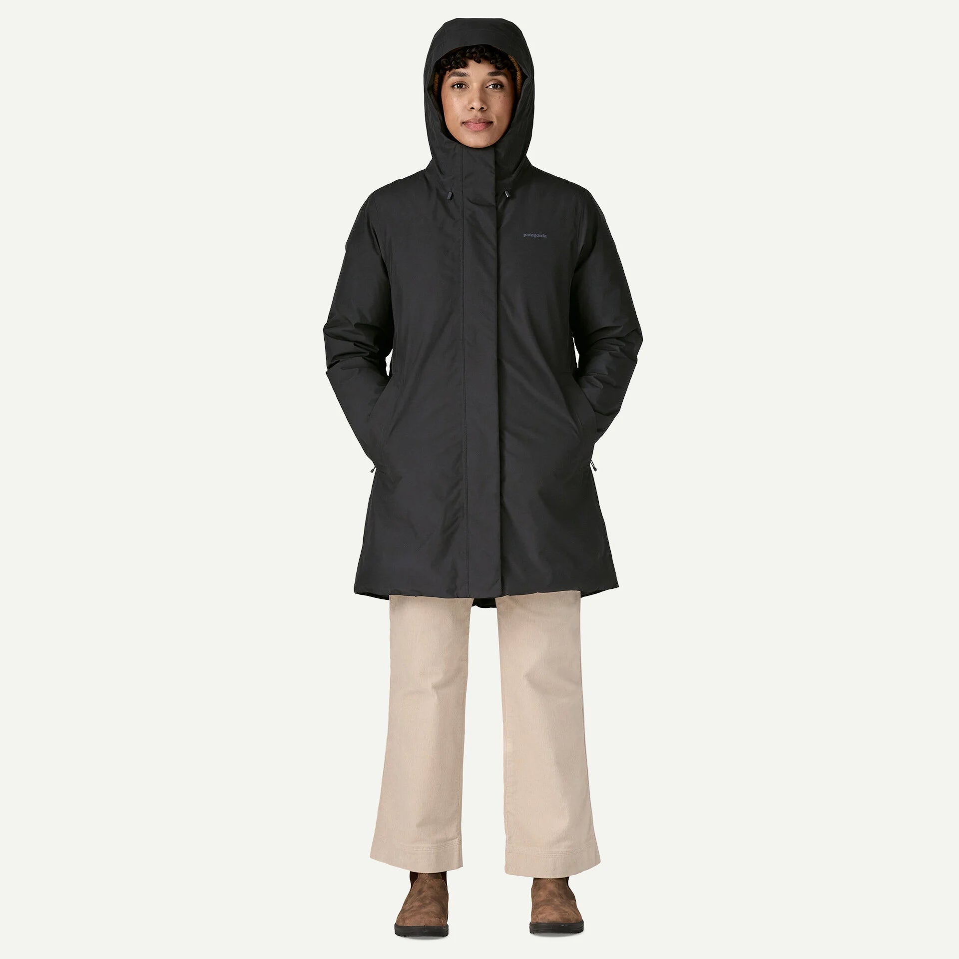 Patagonia naisten parkatakki Stormshadow Parka, musta