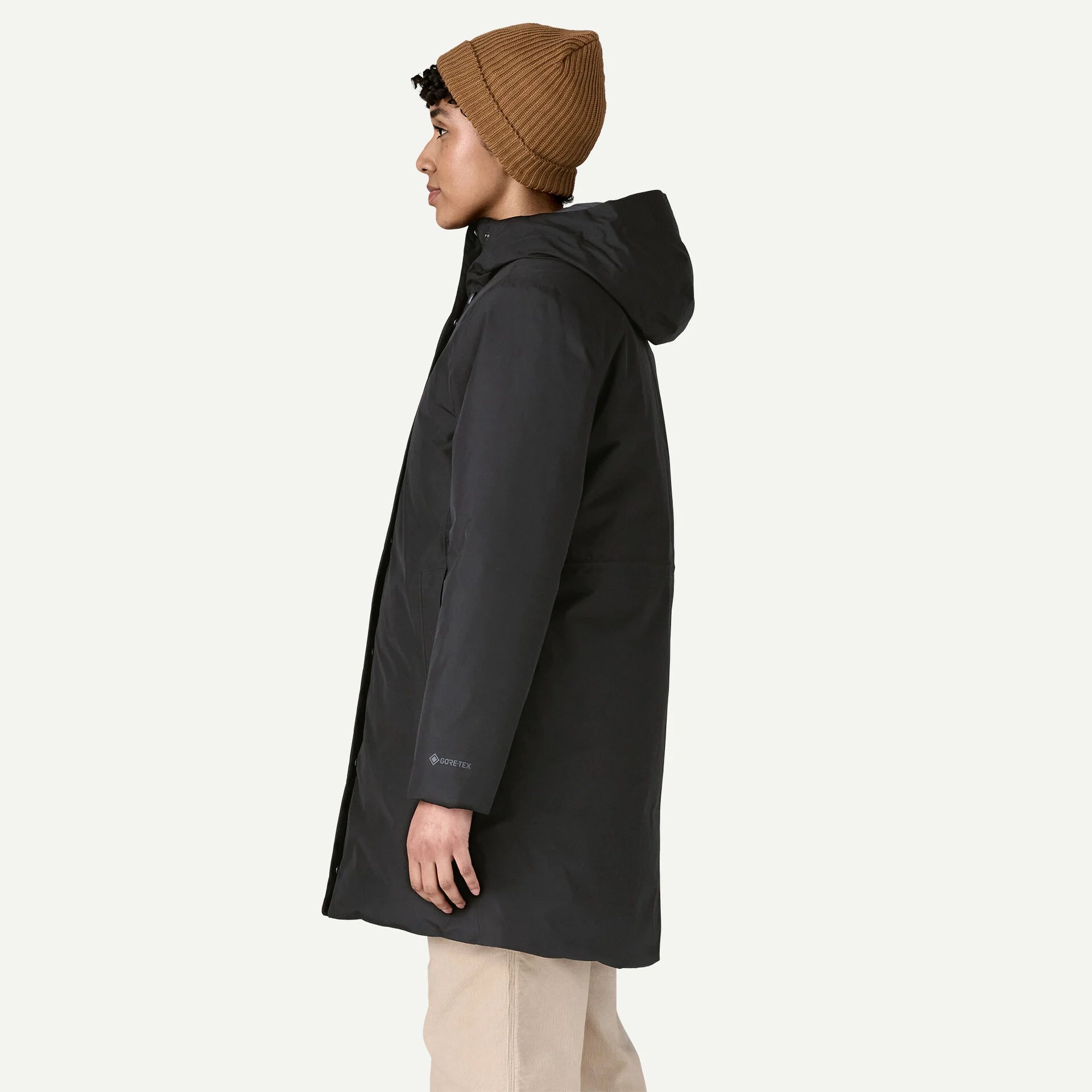 Patagonia naisten parkatakki Stormshadow Parka, musta