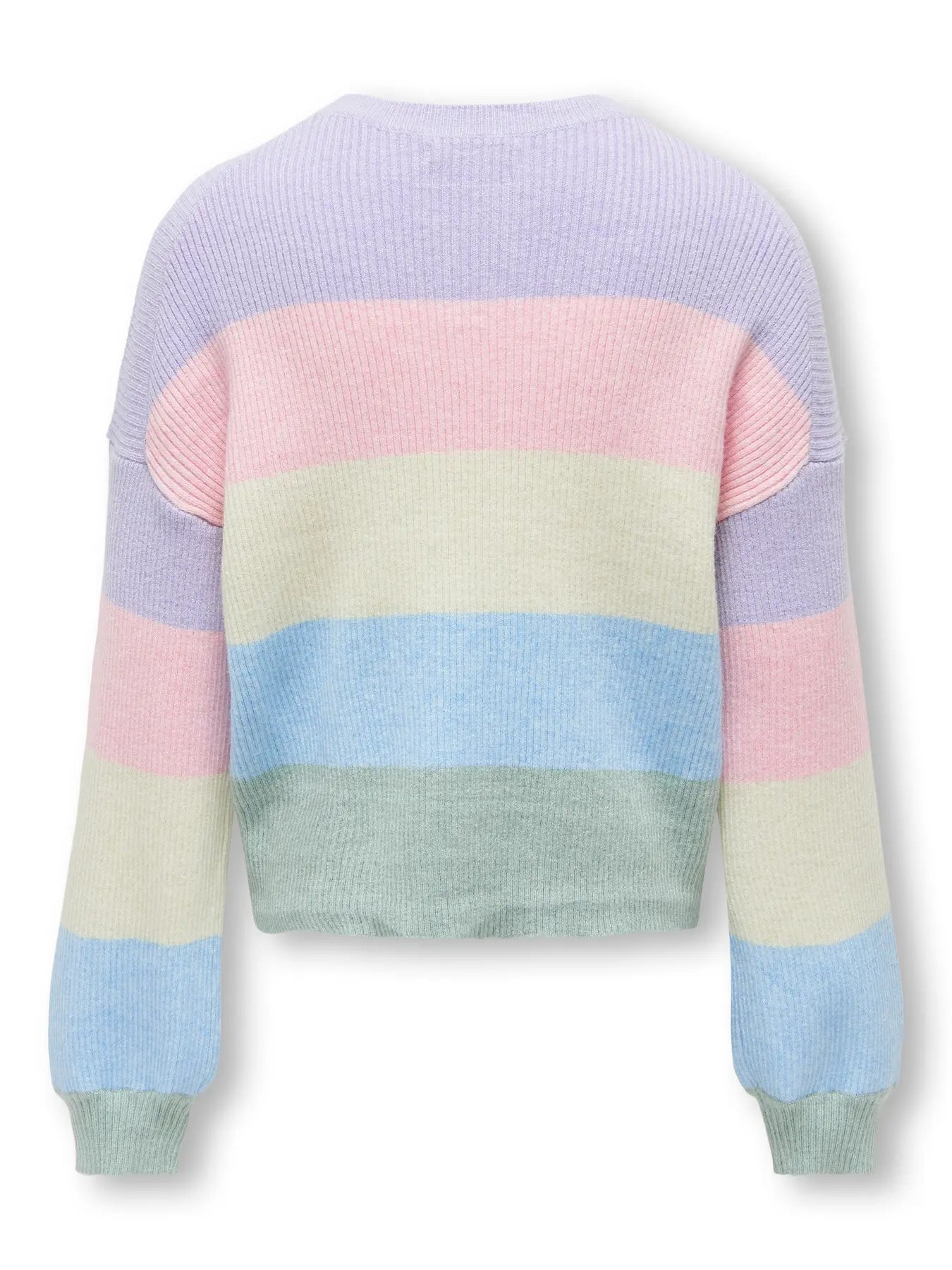 Kids Only lasten neulepusero Kogsandy LS Stripe Pullover, vaaleansininen