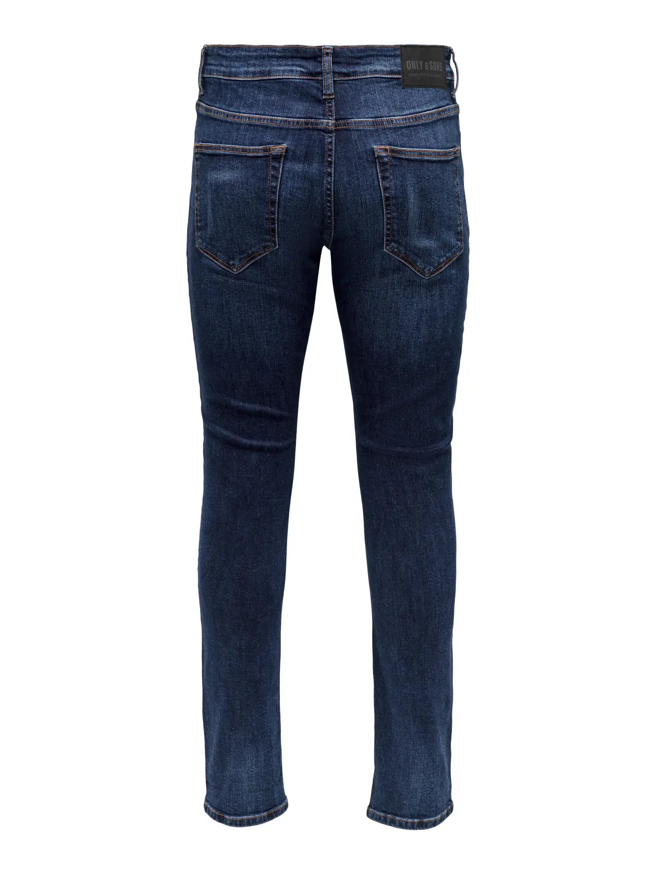 Only and Sons miesten farkut Loom Slim 6749, Dark Blue Denim
