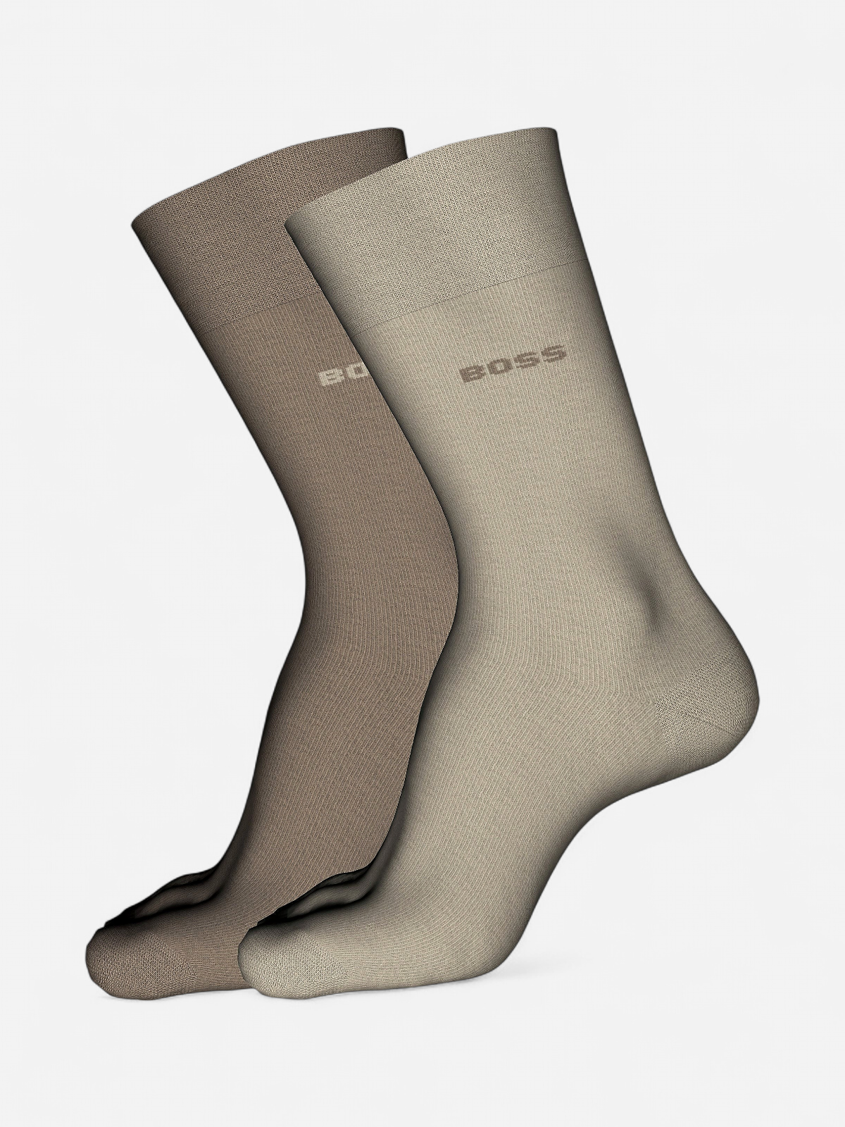 Hugo Boss miesten sukat 2P RS Uni CC Socks, beige - Kekäle.fi