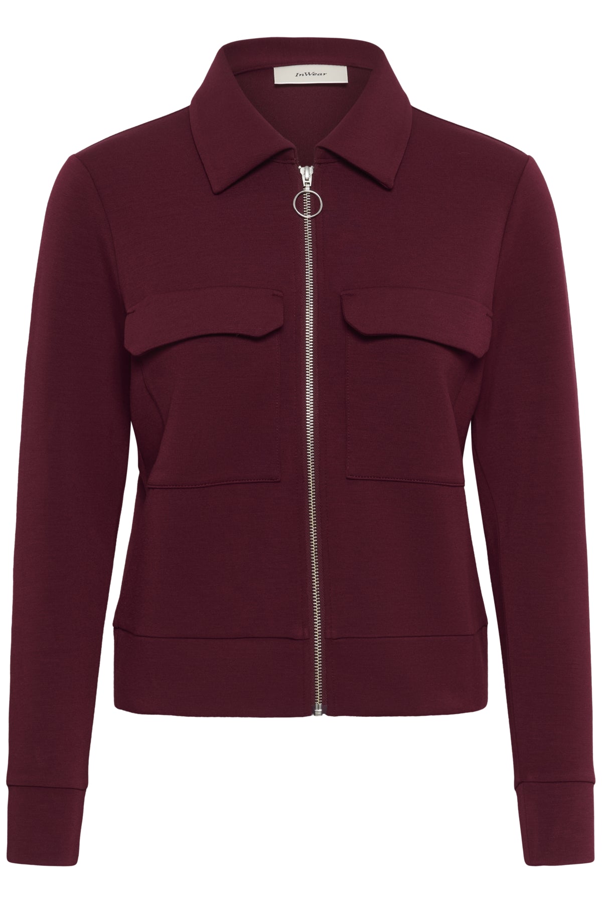InWear naisten collegetakki BecaIW Cardigan, Zinfandel