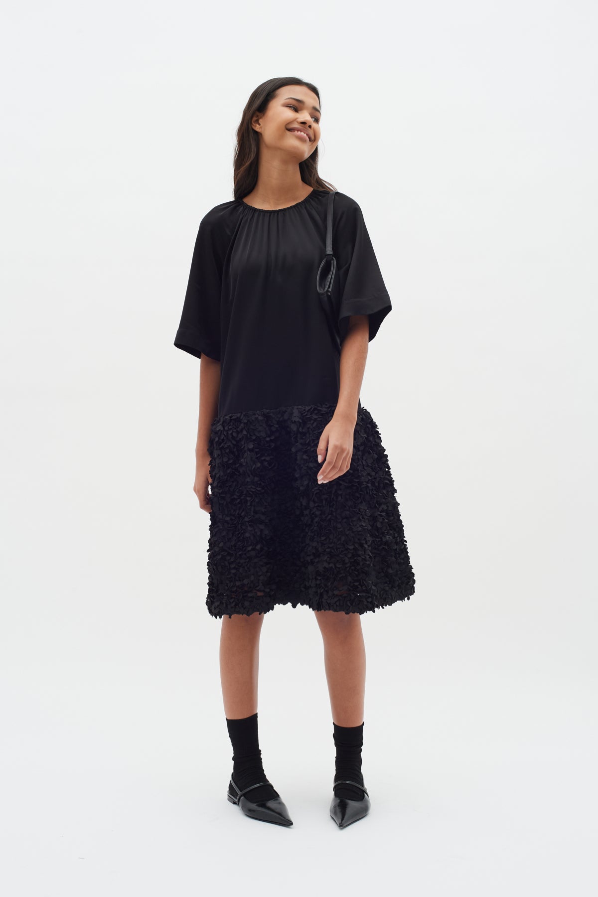 Inwear Naisten Mekko, MEORAIW SHORT DRESS Black