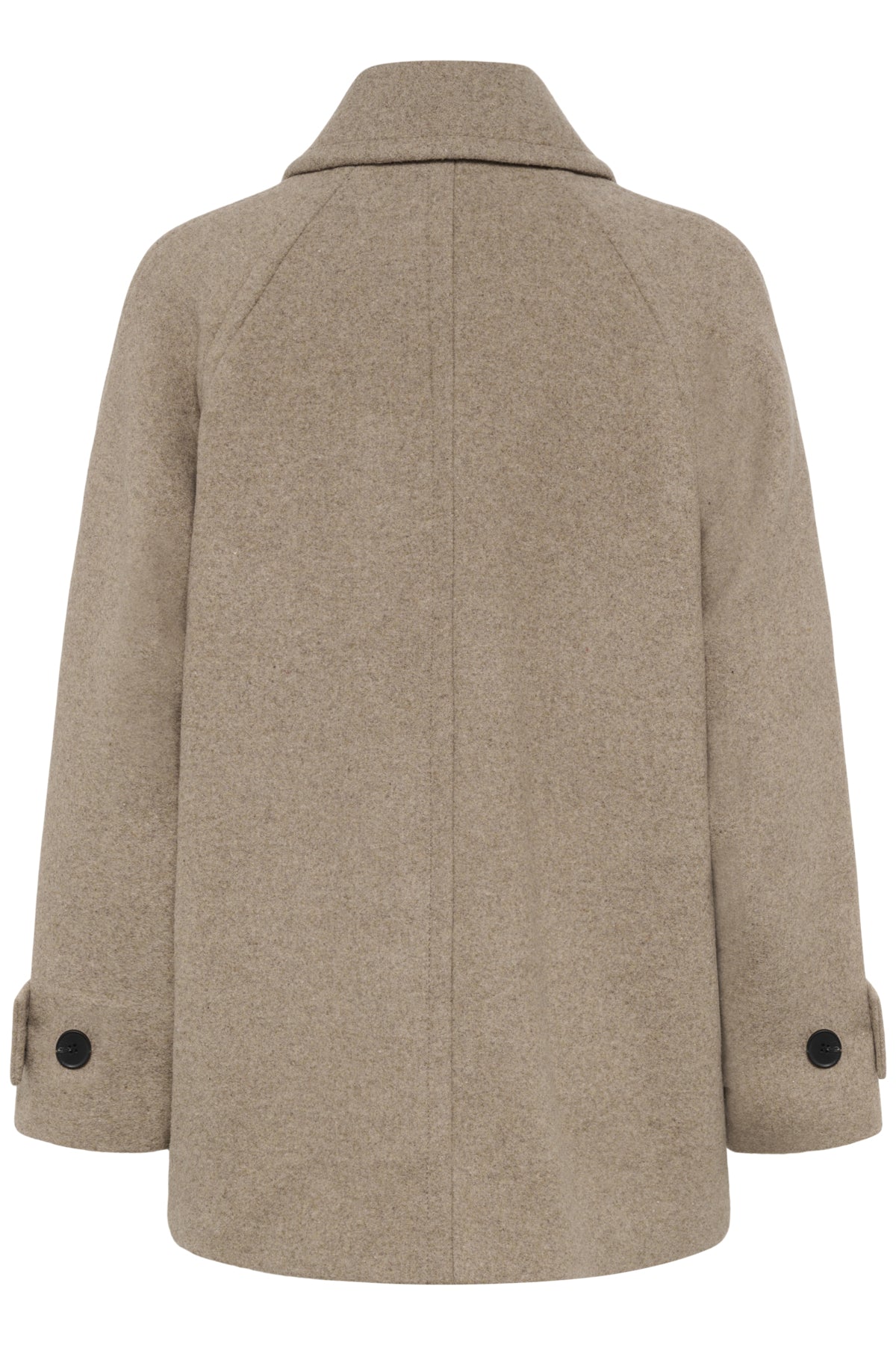 InWear naisten villakangastakki ThoraIW Minona Coat, Sandy Grey Melange
