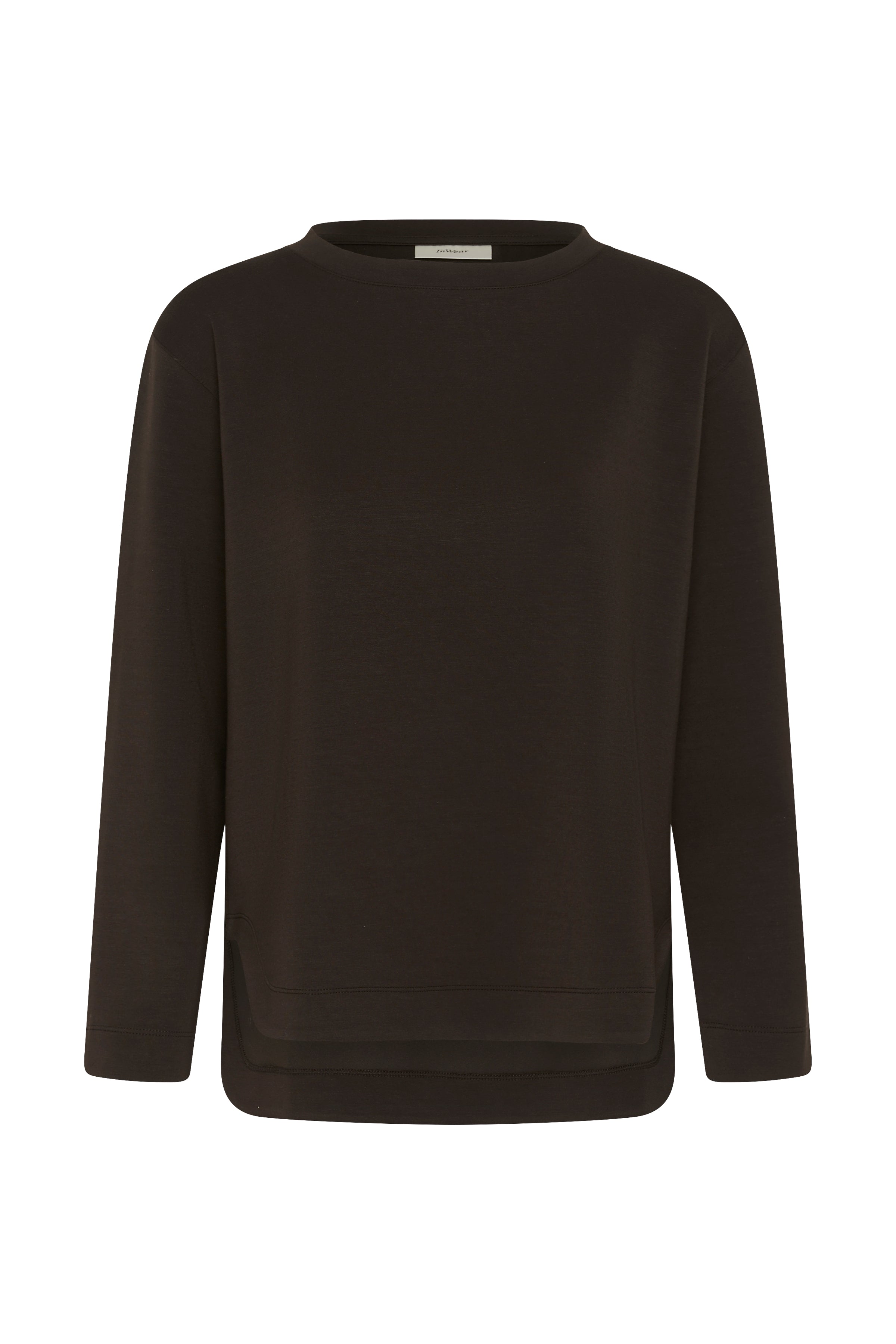 InWear naisten collegepaita Gincentiw Crewneck, Chocolate Brown