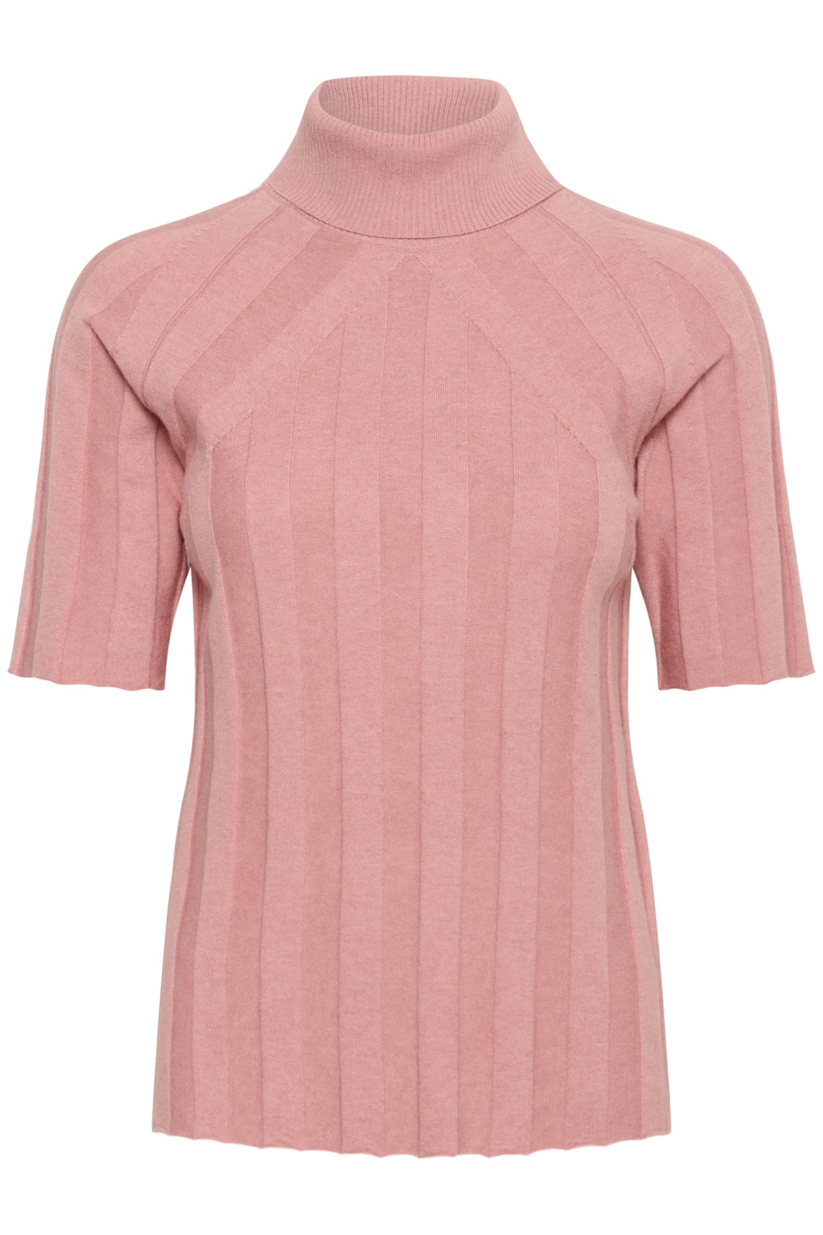 Inwear naisten neulepusero NikolaiW Kellsie SS Pullover, Ash Rose Melange