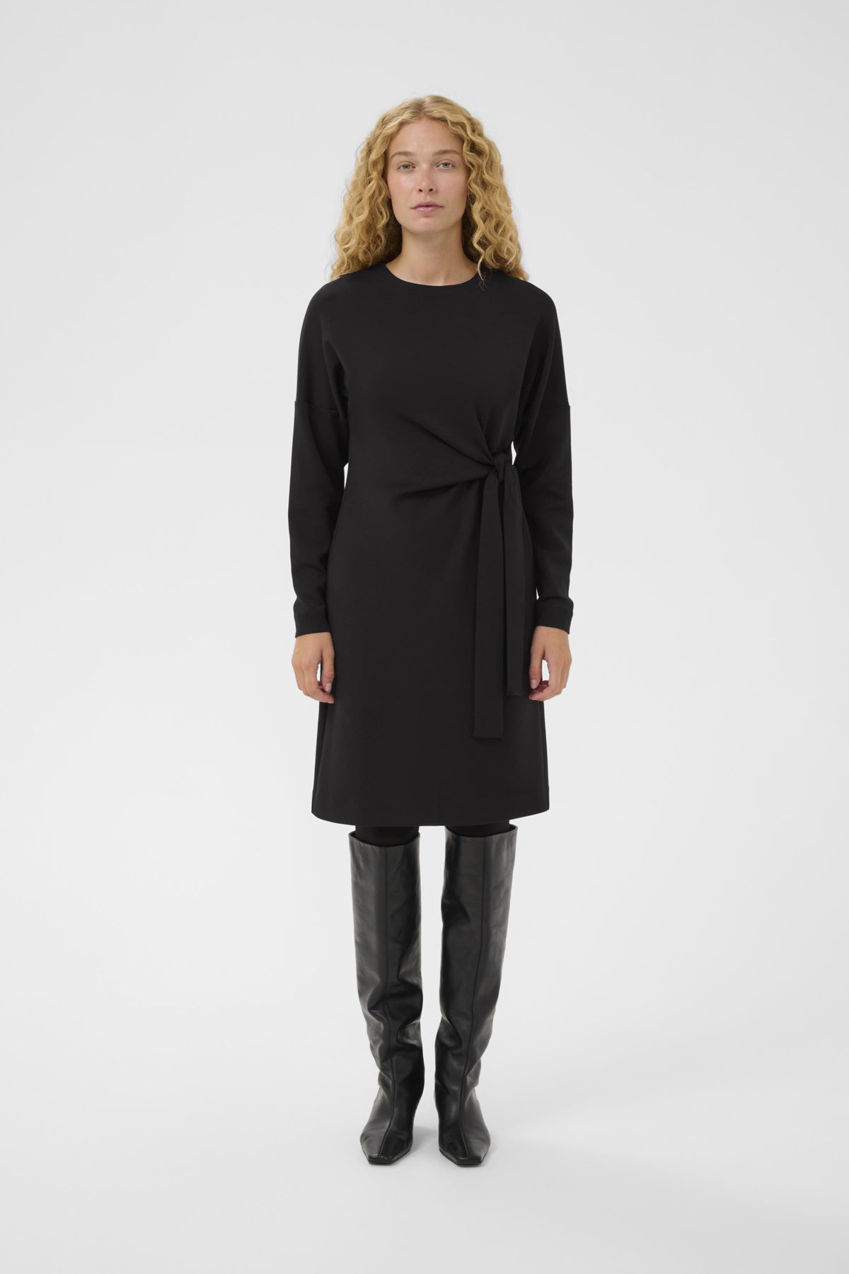 Inwear naisten mekko TRIIW VINCENTIW KNOT DRESS, musta