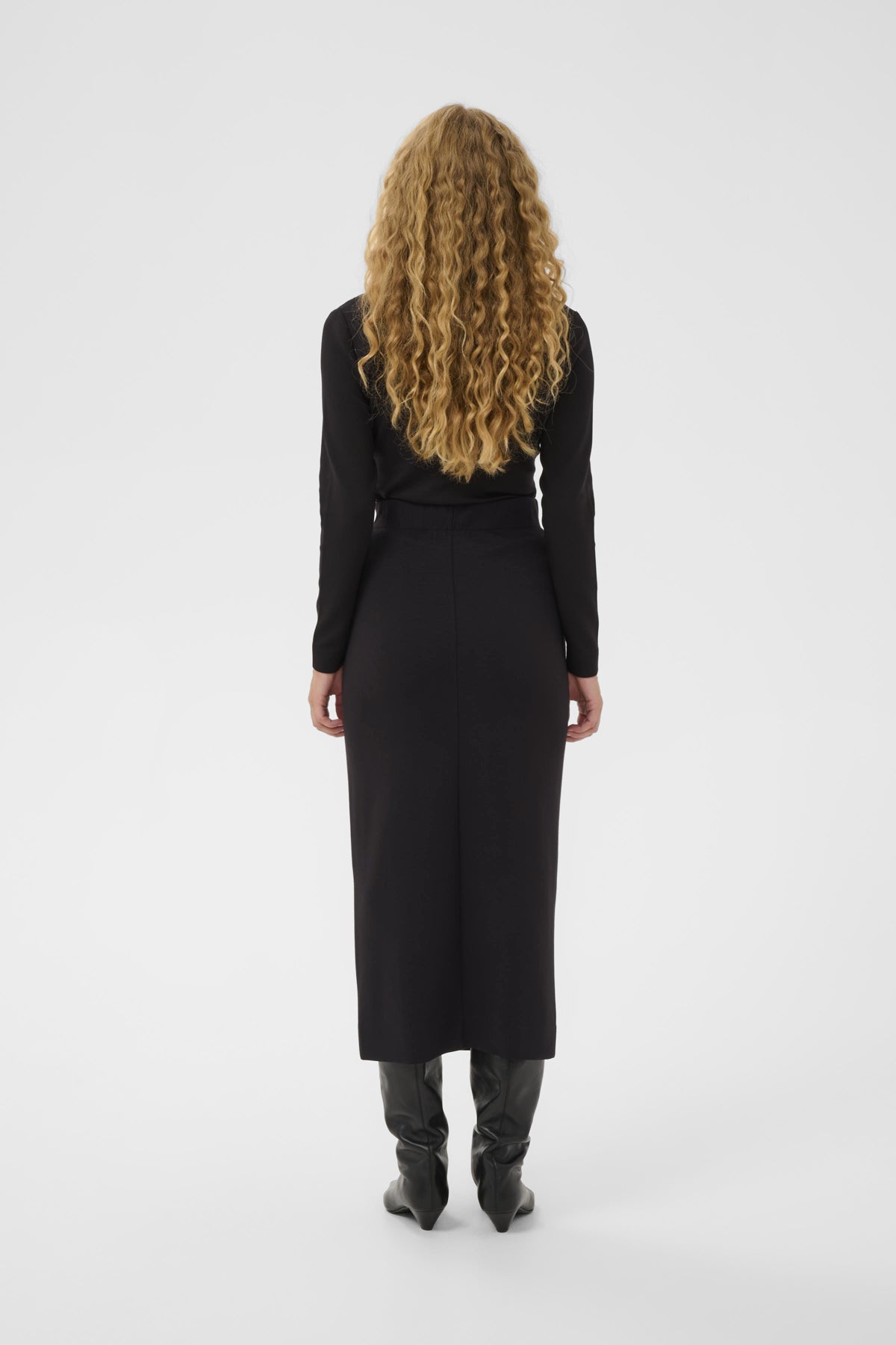 Inwear naisten hame TRIIW VINCENTIW KNOT SKIRT, musta