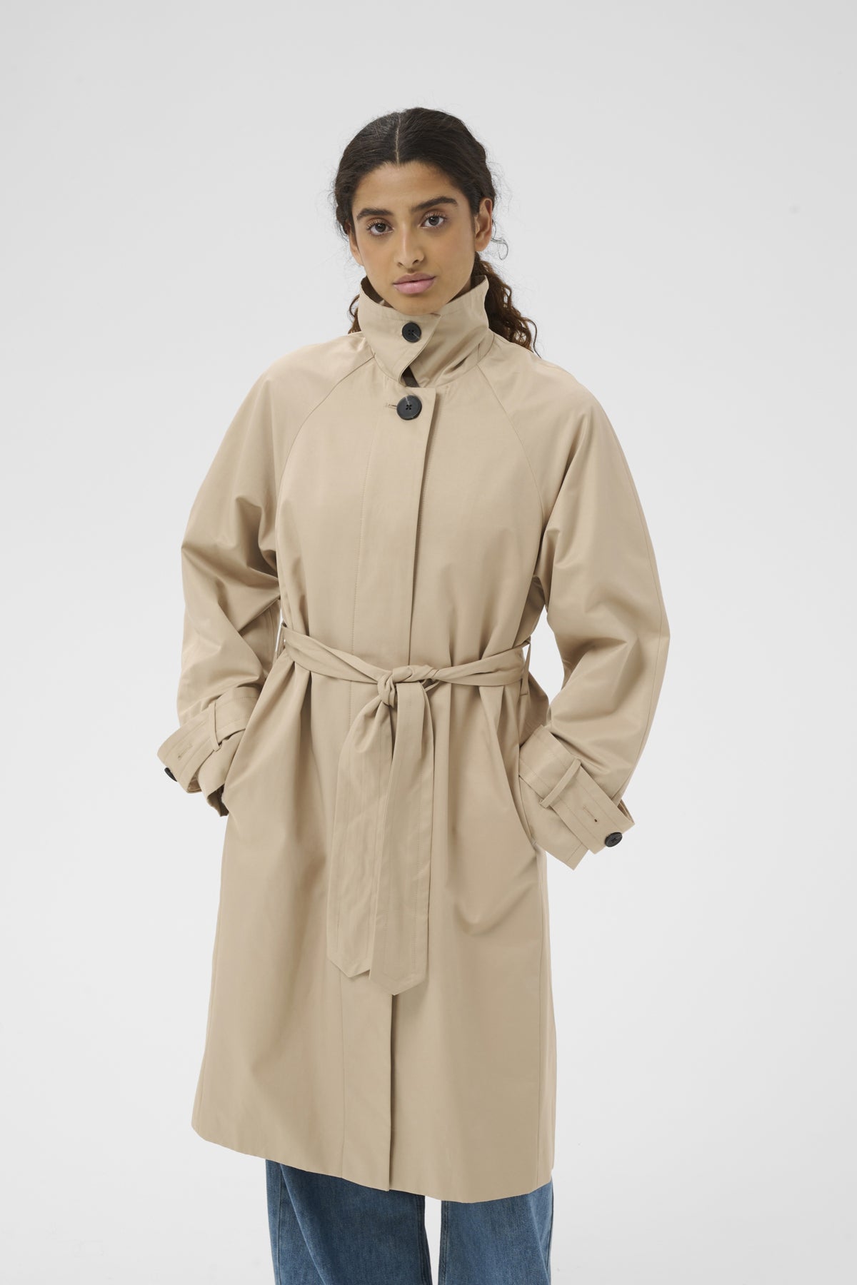 InWear naisten trenssitakki Hinonaiw Coat, Sandstone