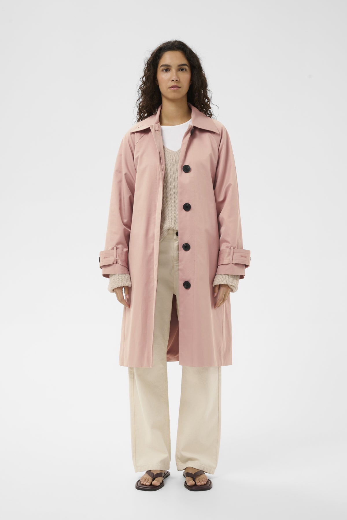Inwear naisten trenssi HinonaIW Trench, Ash Rose