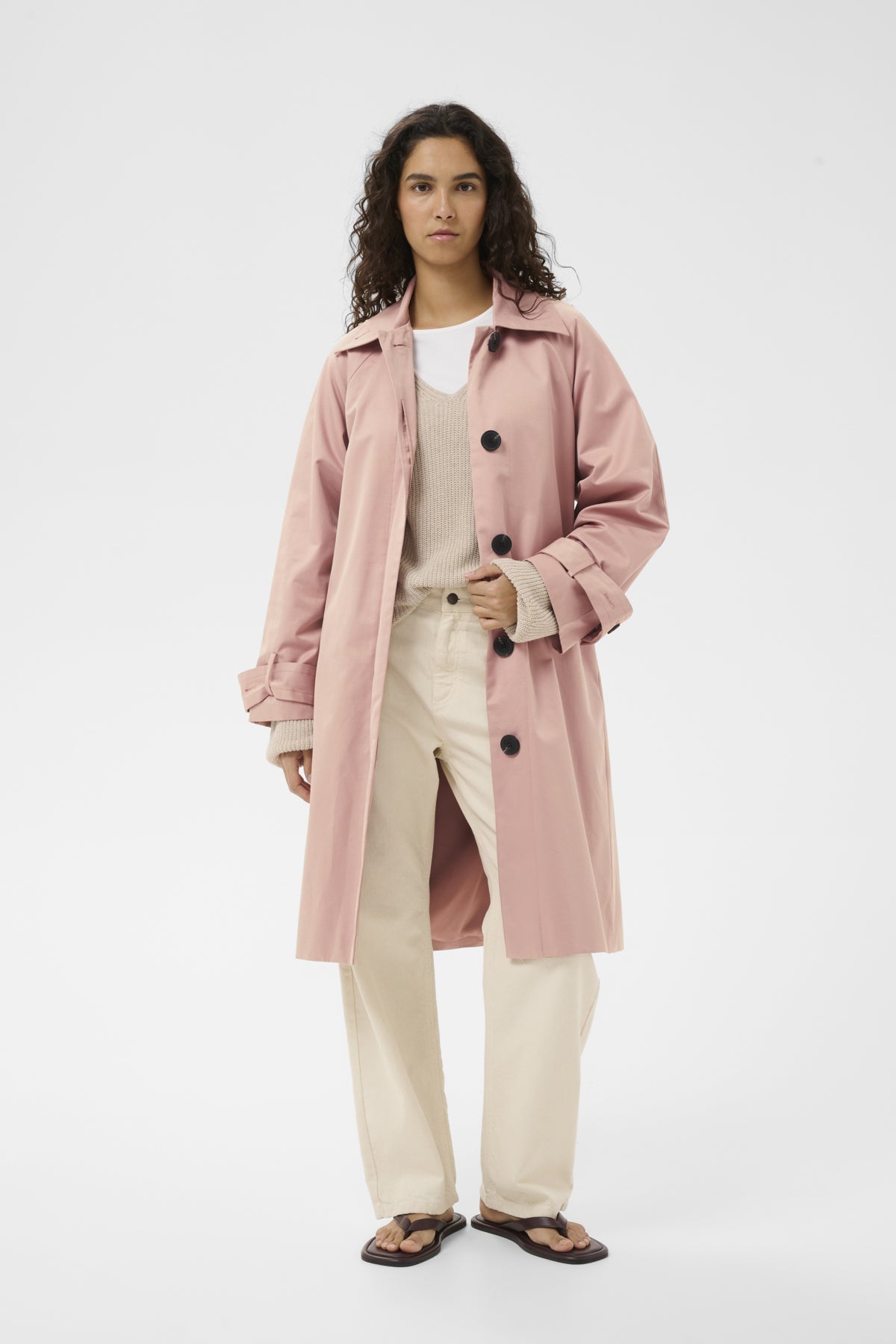 Inwear naisten trenssi HinonaIW Trench, Ash Rose