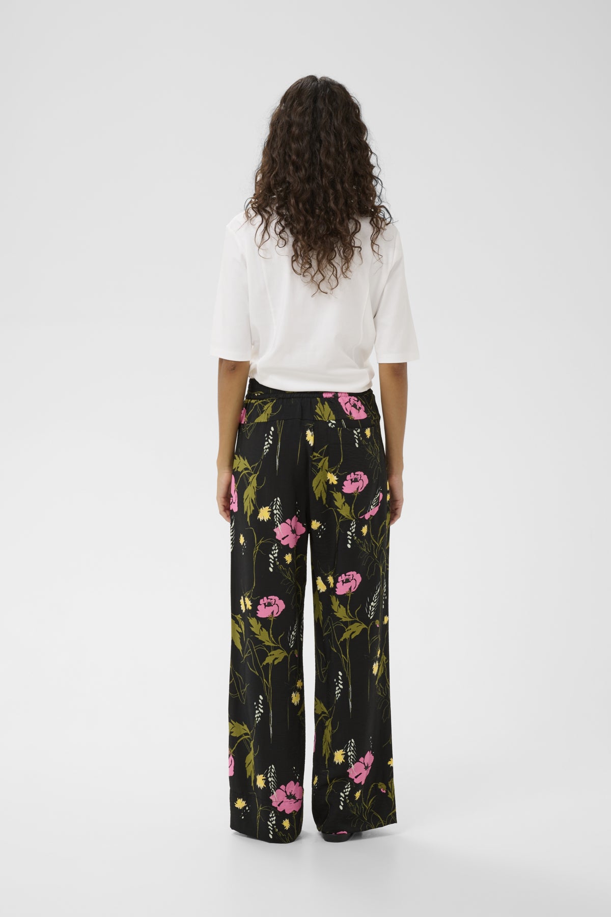 Inwear naisten housut Lucilleiw Pant, kukallinen kuosi