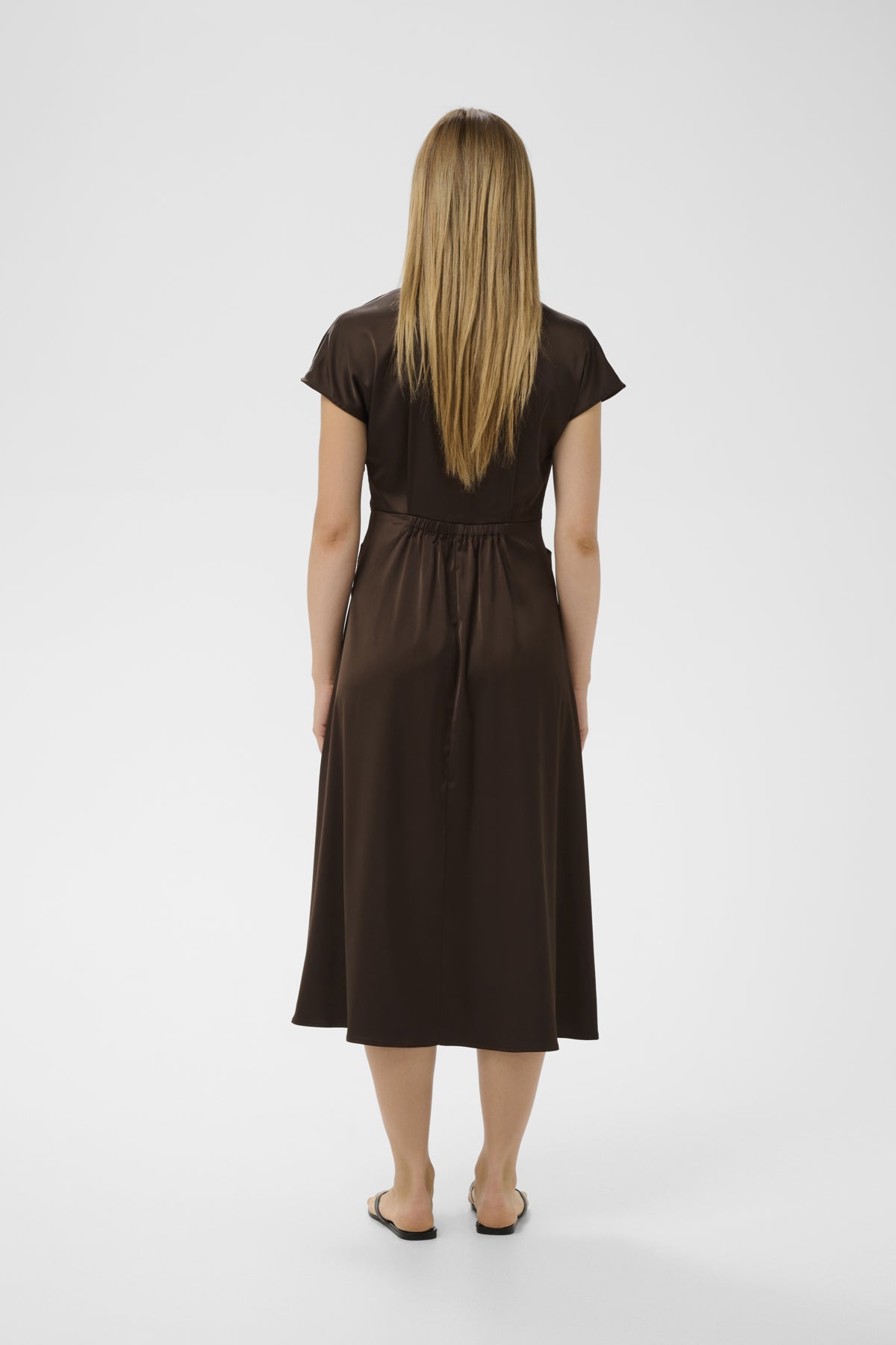 Inwear mekko LakeIW Midi Dress, Coffee Bean