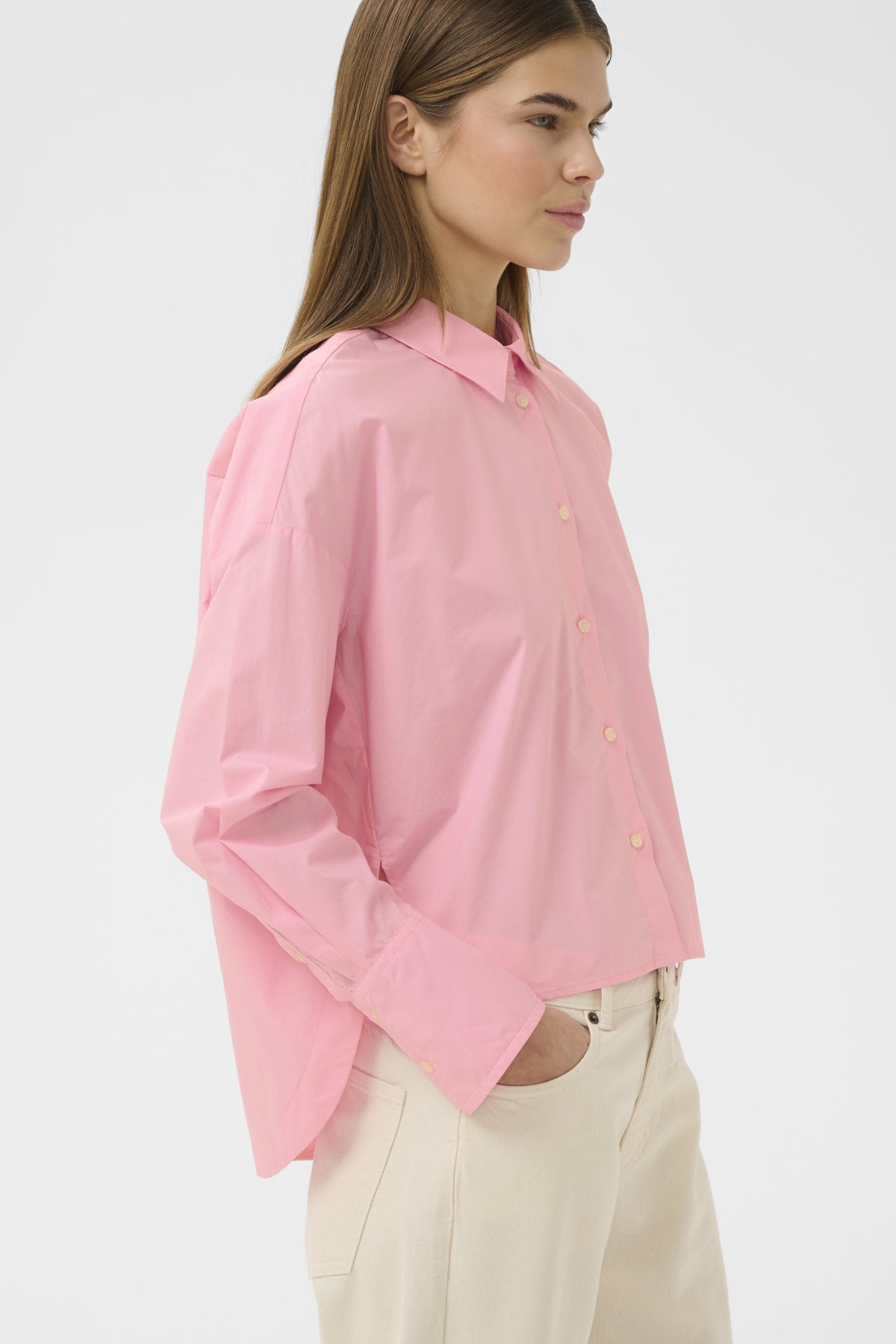 Inwear naisten paitapusero LeloIW Neola Shirt, Candy Pink