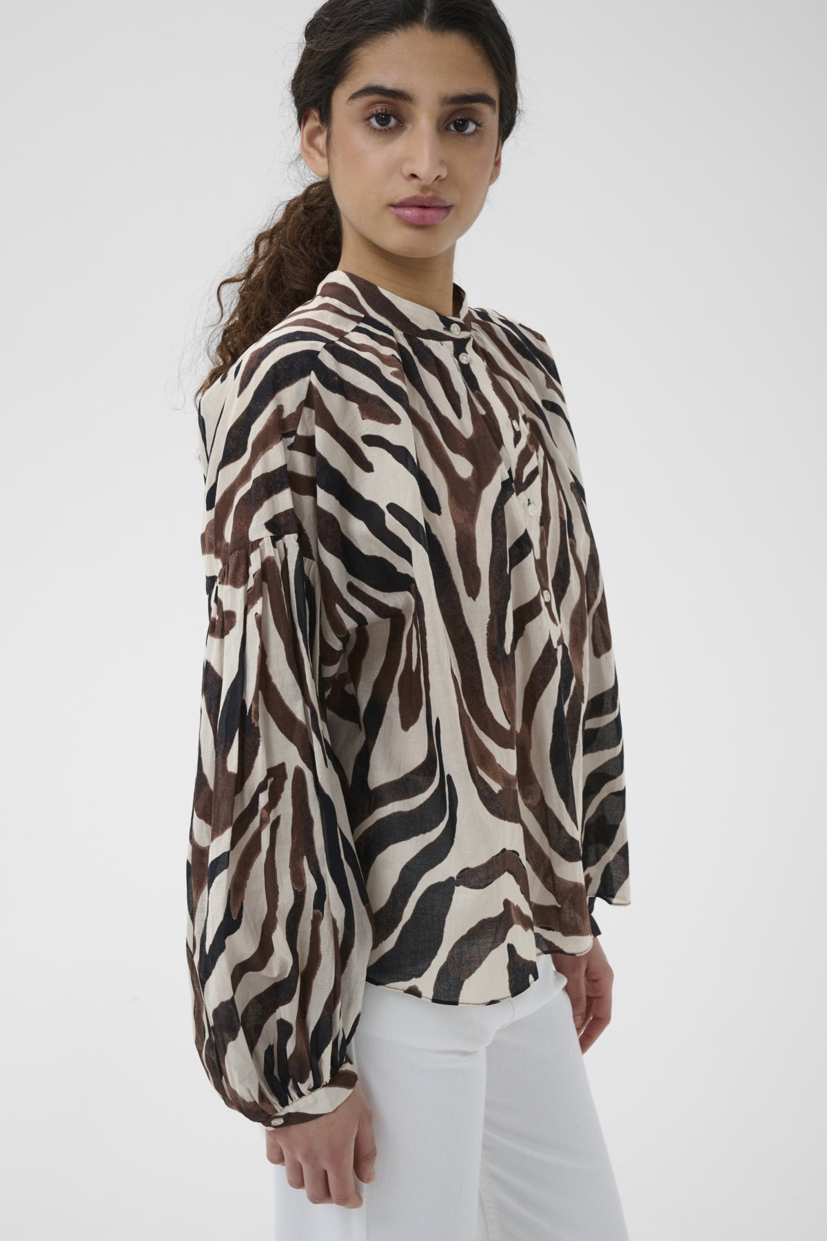 Inwear naisten pusero RosalieIW blouse, Haze Zebrah