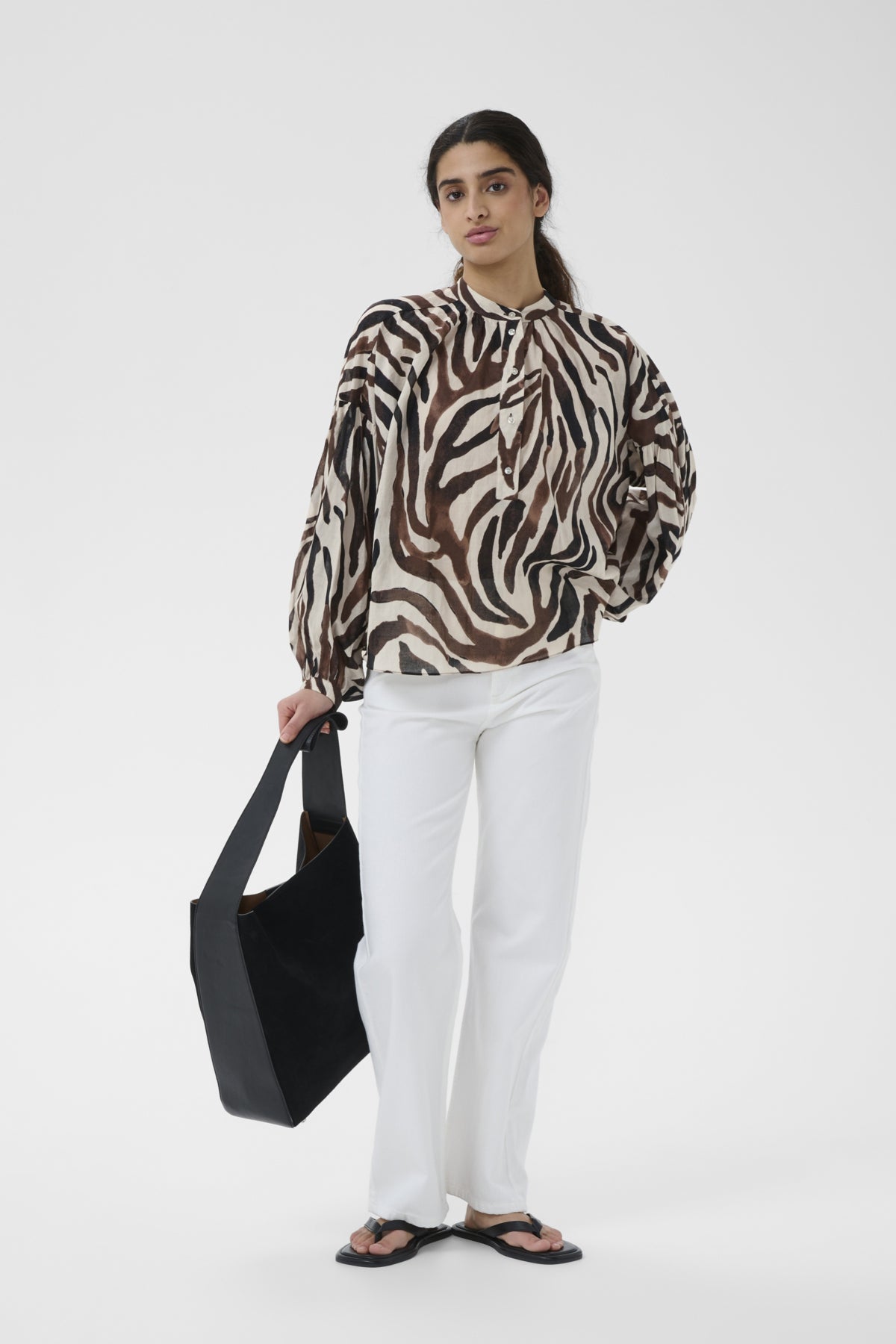Inwear naisten pusero RosalieIW blouse, Haze Zebrah