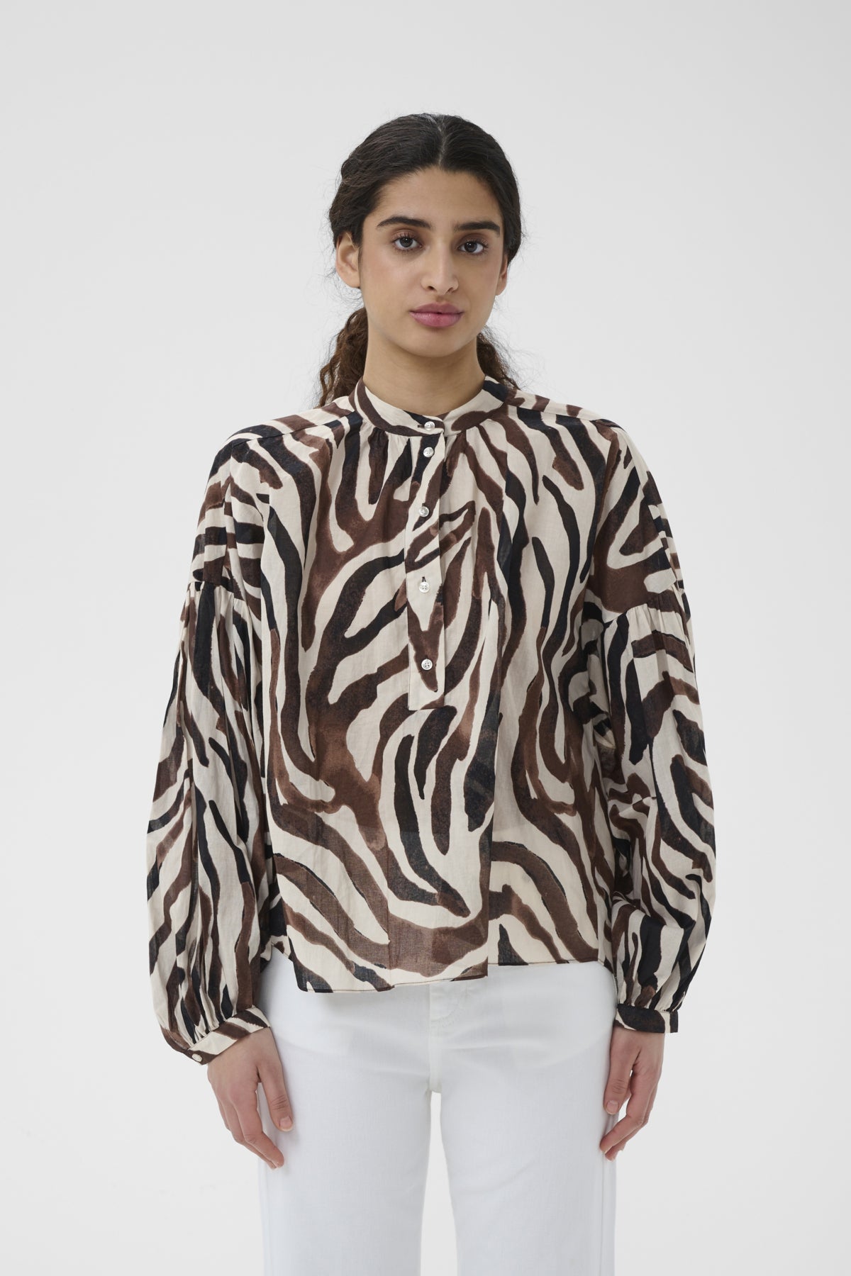 Inwear naisten pusero RosalieIW blouse, Haze Zebrah