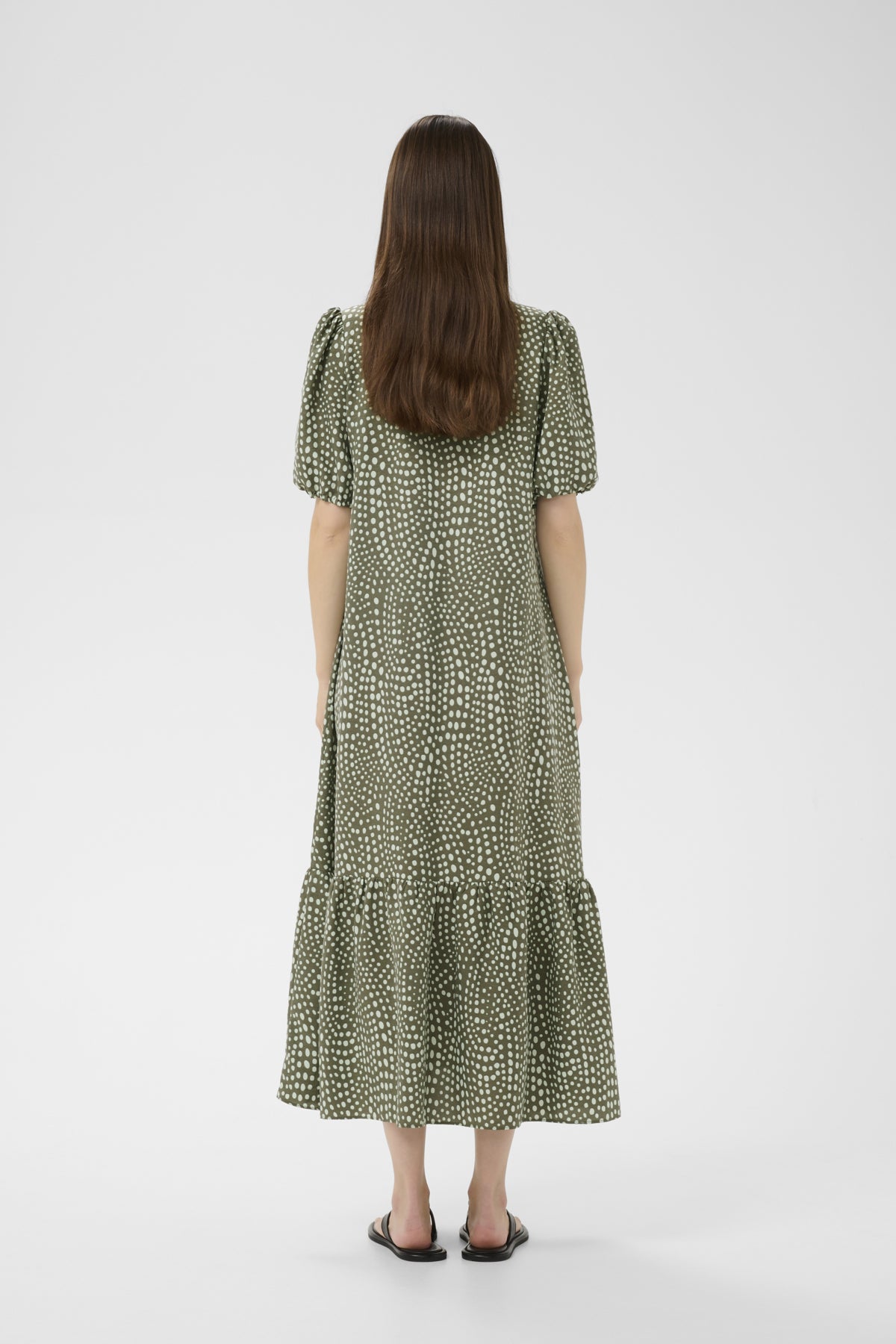 Inwear mekko LibertyIW Dress, Green Faded Dot