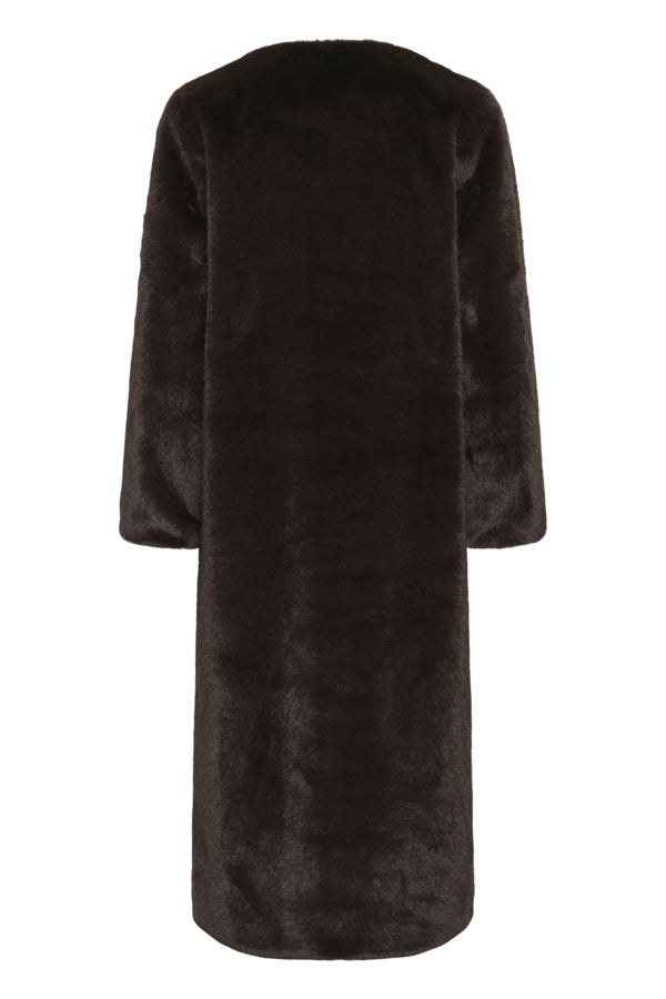 InWear naistentakki Zabelleiw Long Coat, Chocolate Brown