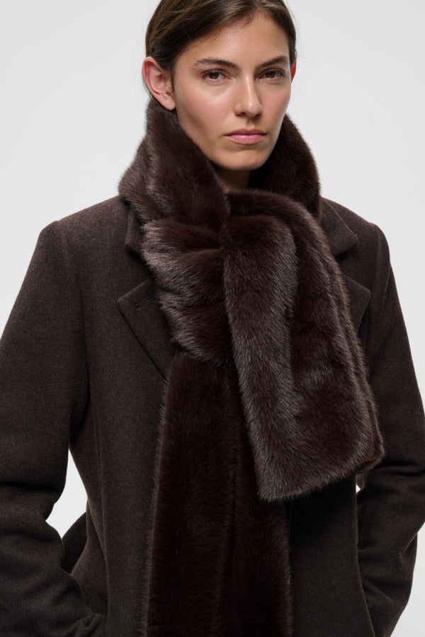 InWear naisten huivi Zabelleiw Scarf, Chocolate Brown