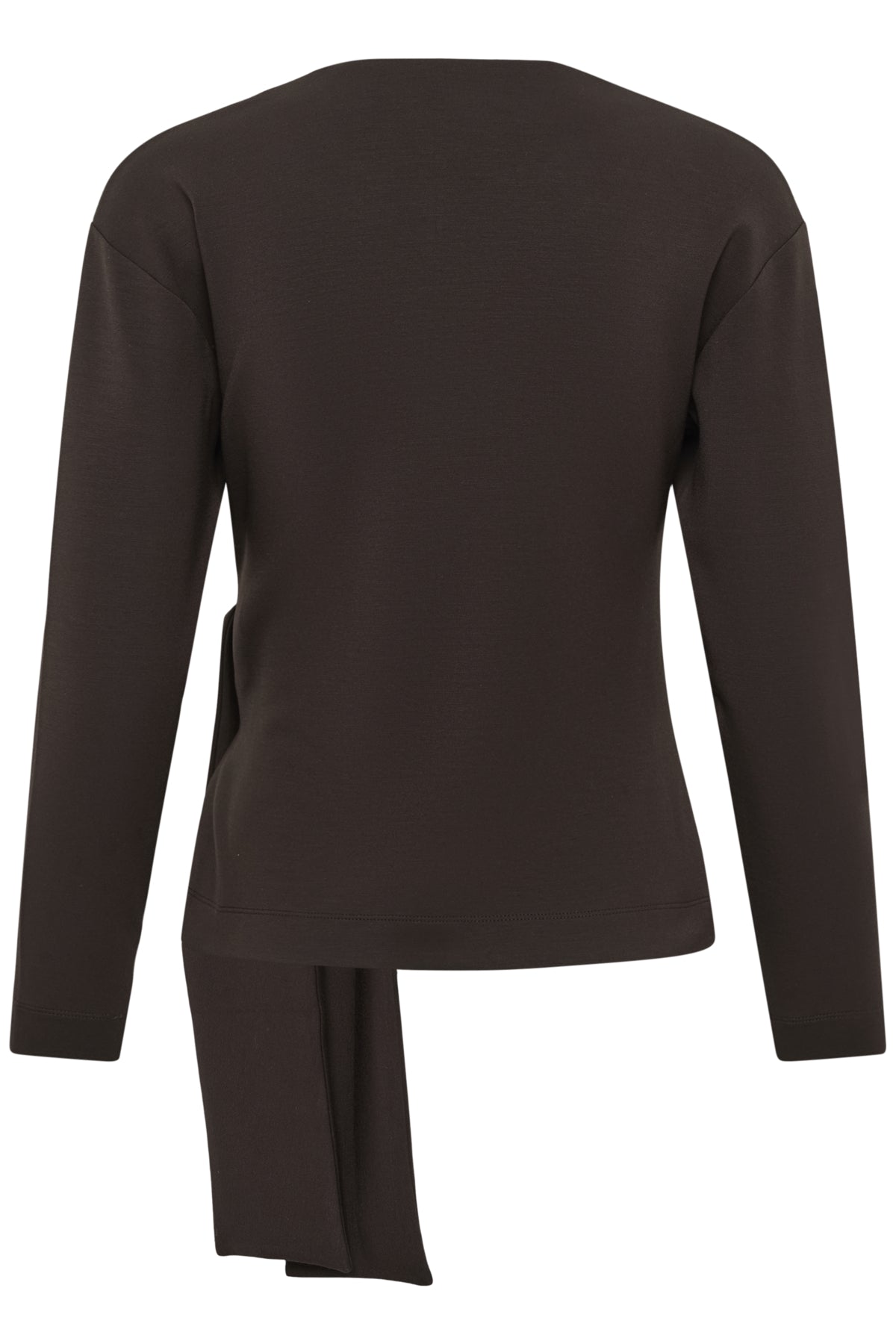 InWear naisten pusero Aggieiw Vincent Knot Blouse, Chocolate Brown