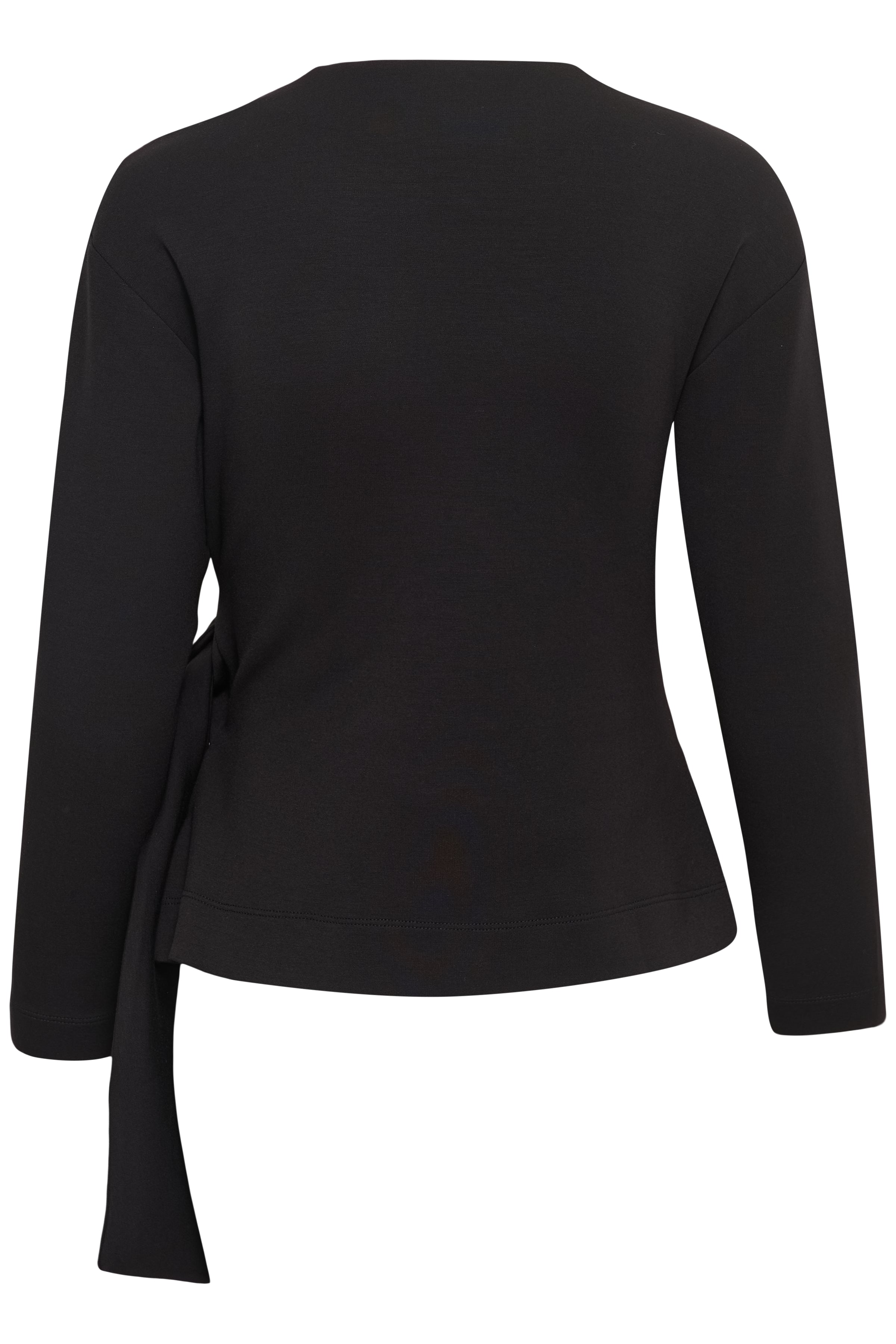 InWear naisten pusero AggieIW Vincent Knot Blouse, musta