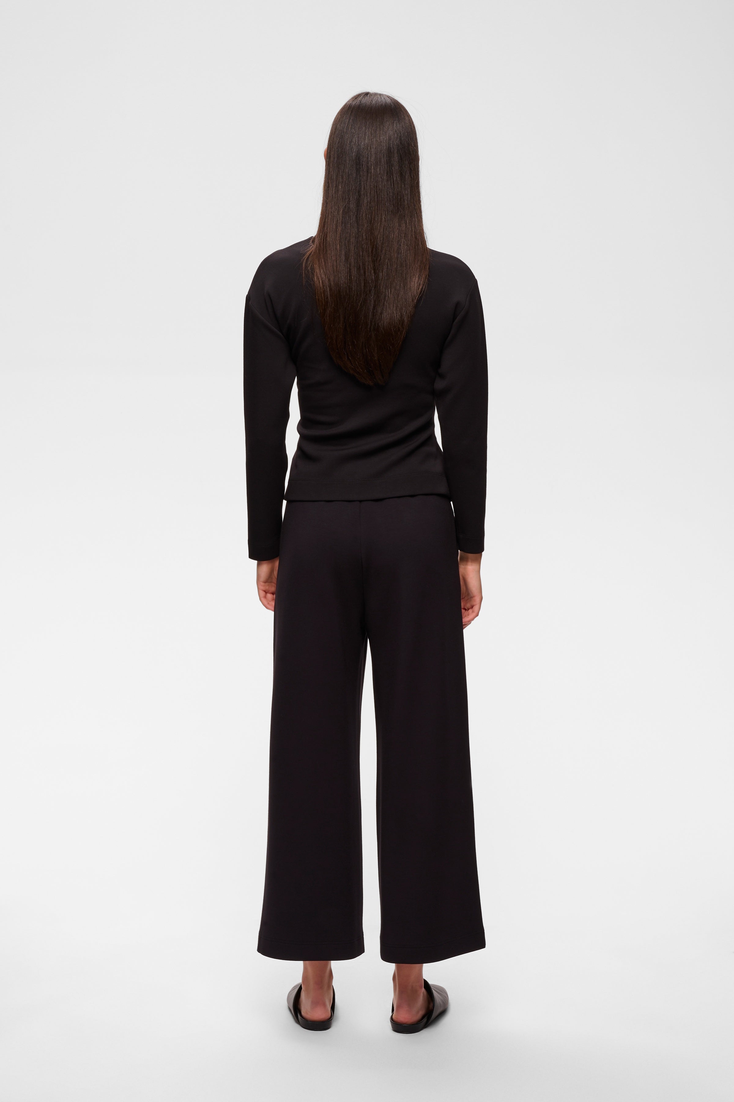 InWear naisten pusero AggieIW Vincent Knot Blouse, musta