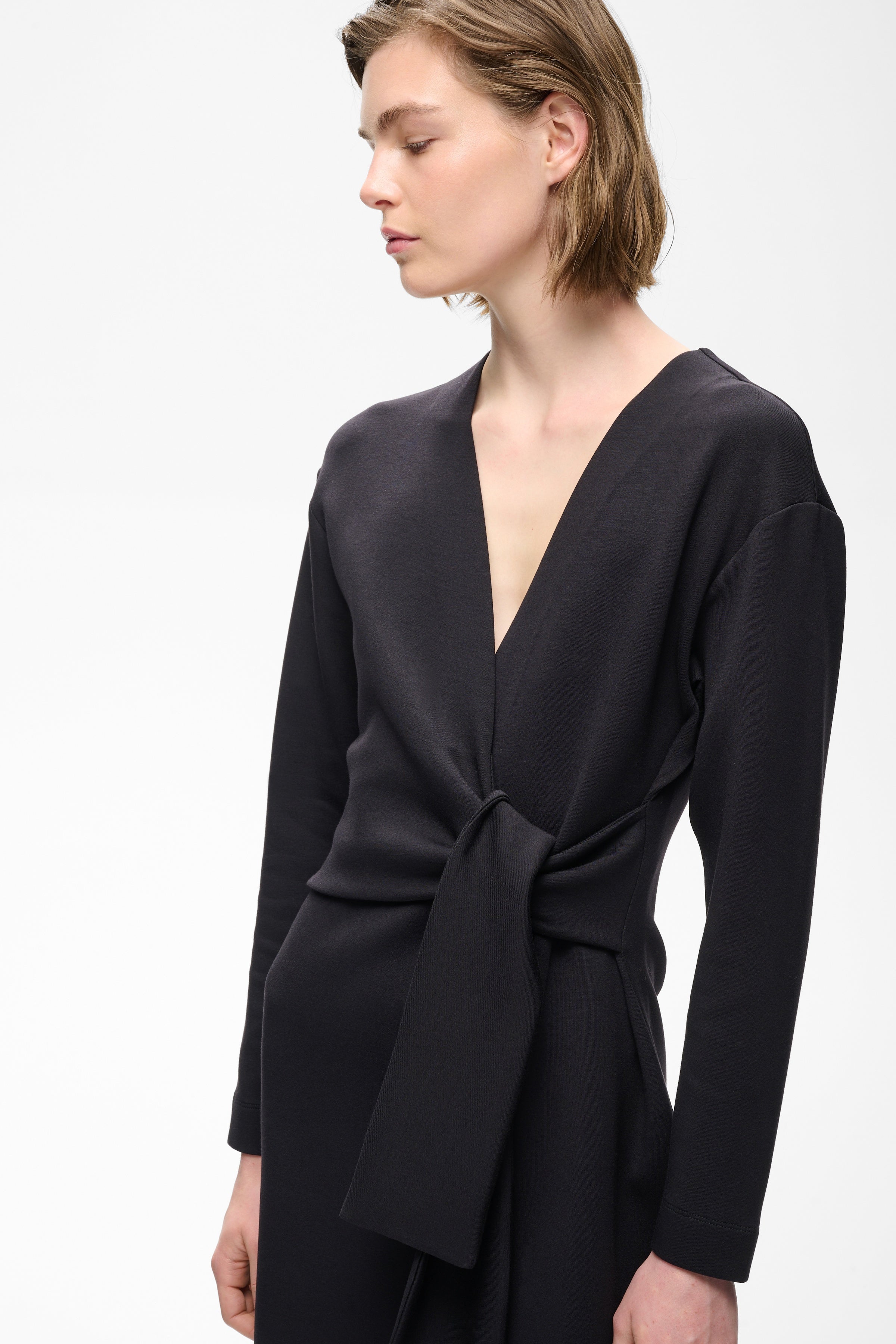 InWear naisten mekko Aggieiw Vincent Knot Dress, Black