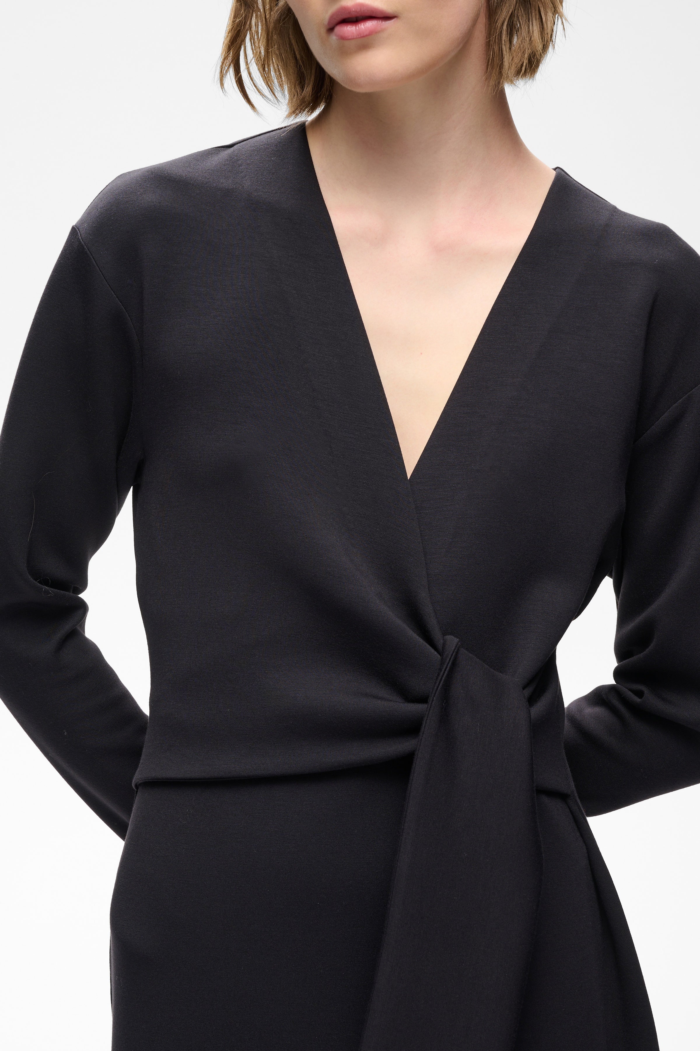 InWear naisten mekko Aggieiw Vincent Knot Dress, Black