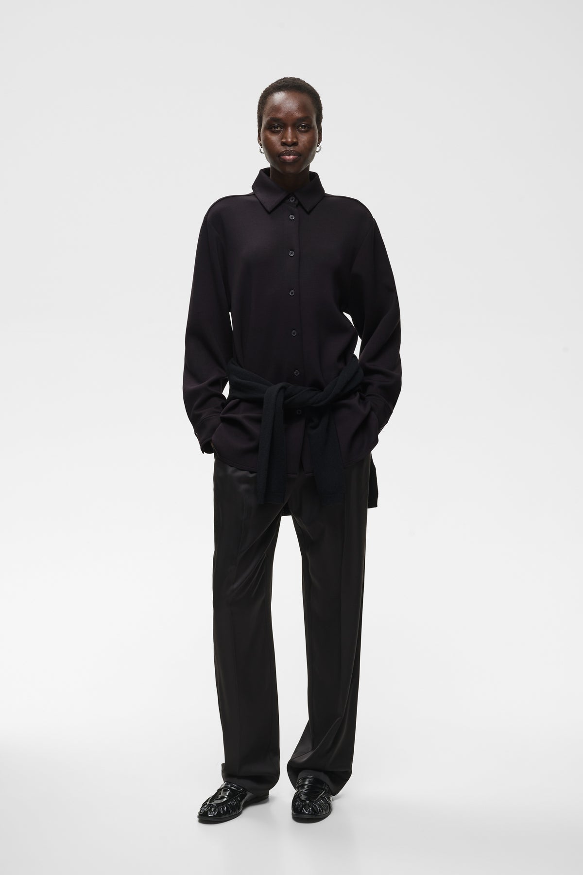 InWear naisten paitapusero Bayaiw Vincent Shirt, musta