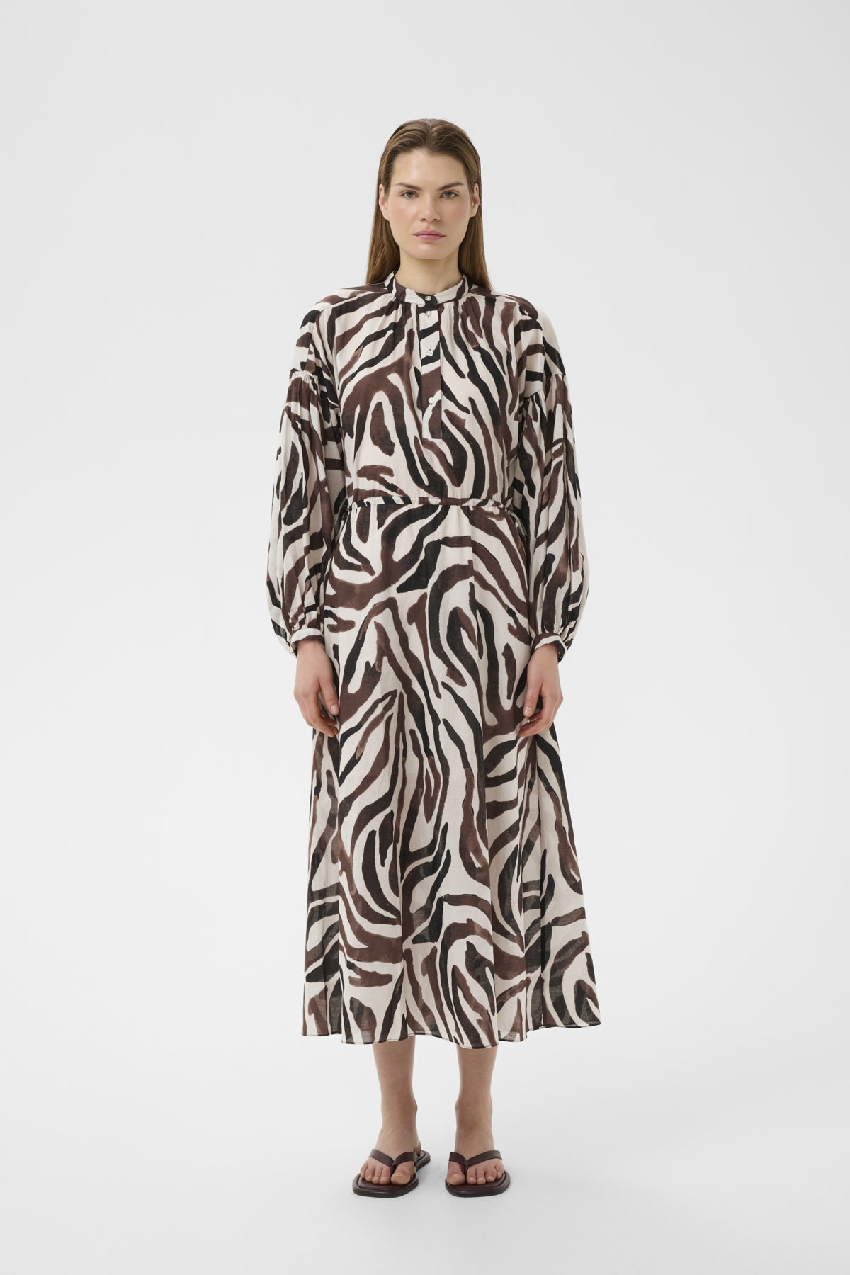 Inwear mekko RosalieIW Drawstring  Dress, Haze Zebrah