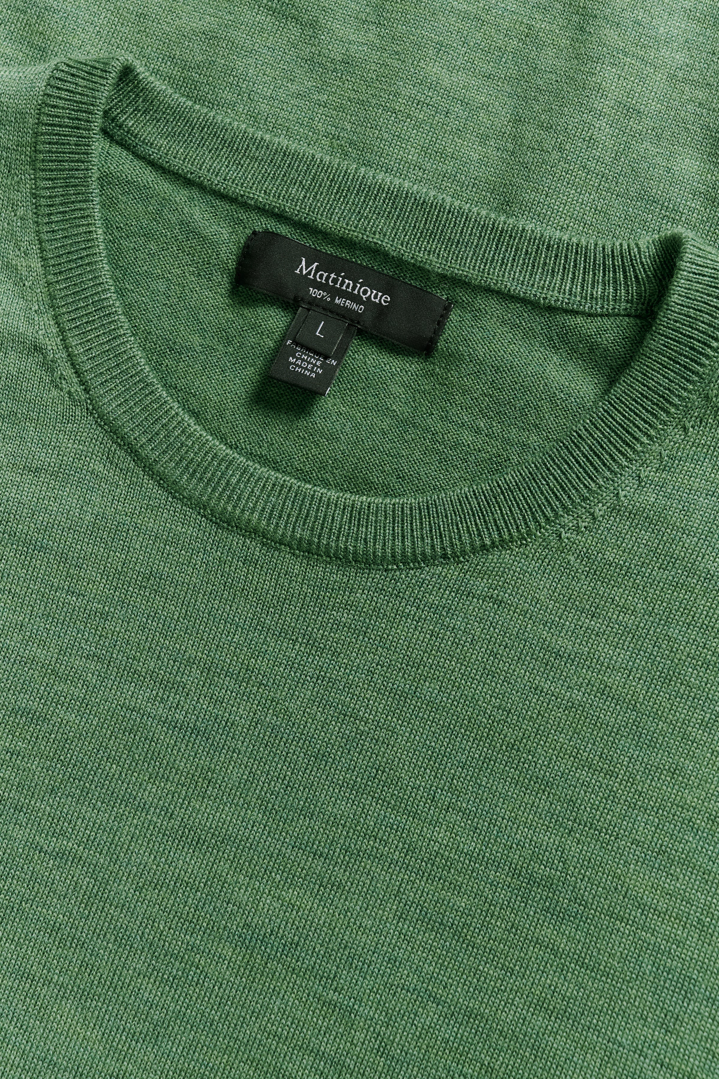 Matinique miesten neulepusero Margrate, Jadesheen Melange