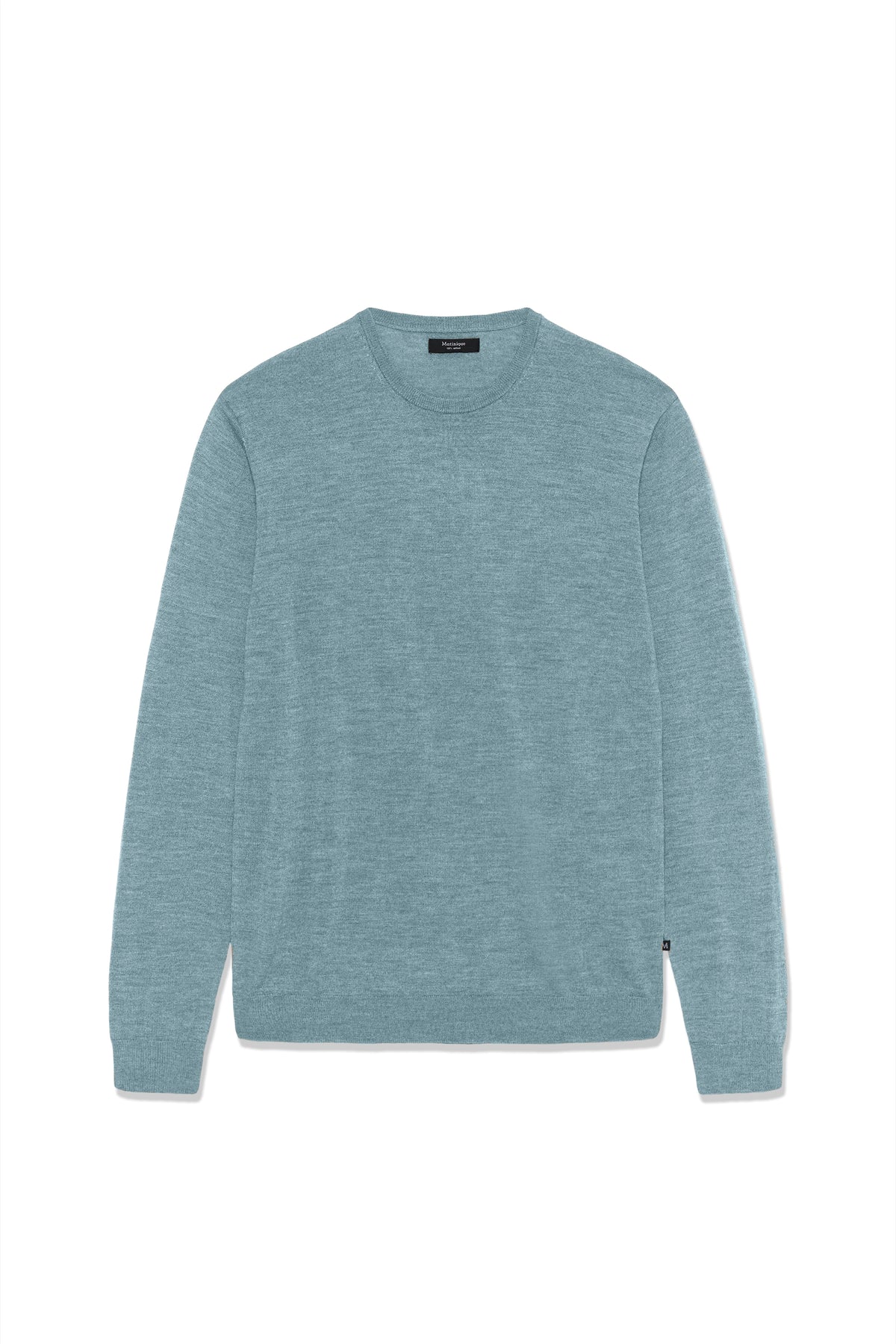 Matinique miesten neulepusero Margrate Merino Pullover, Oceanview Melange