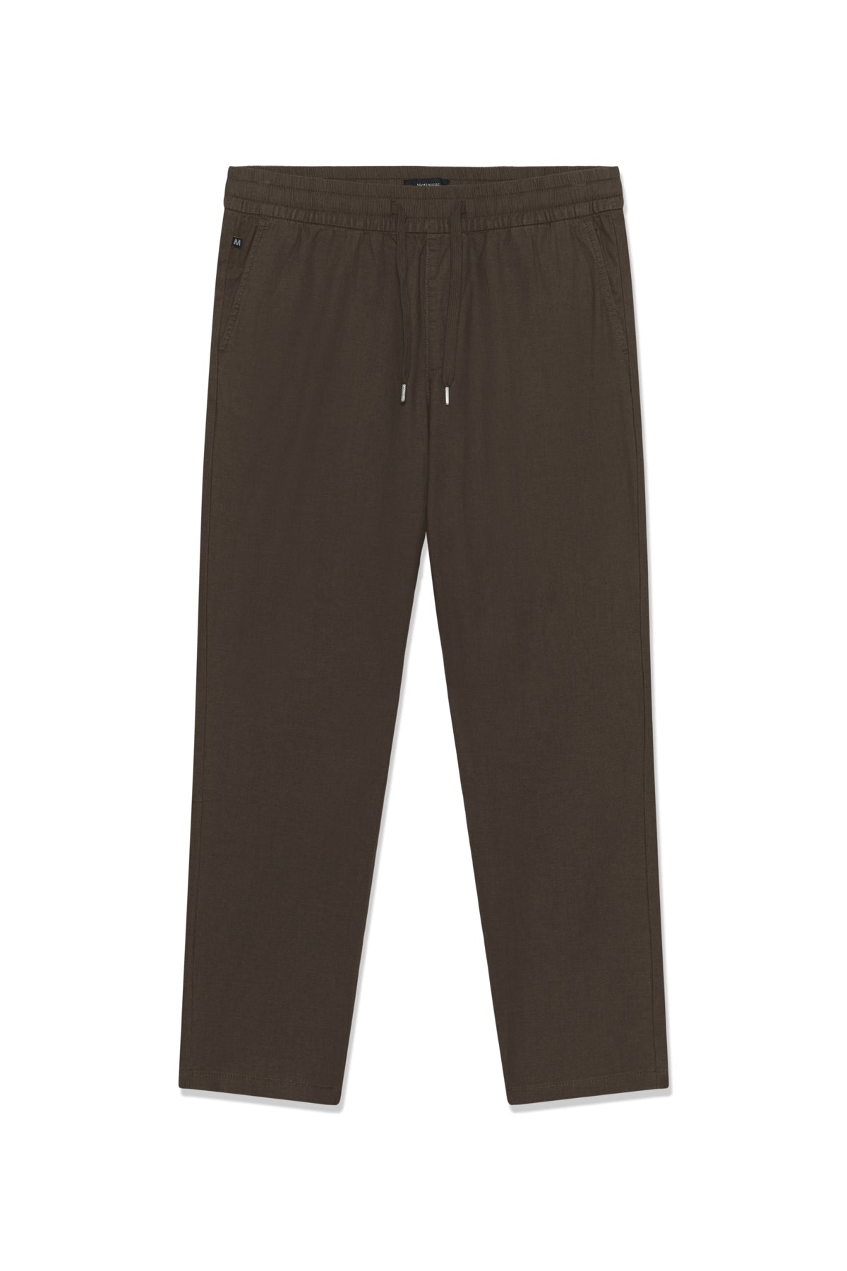 Matinique miesten suorat housut MABarton Wide Trousers, Chocolate Brown