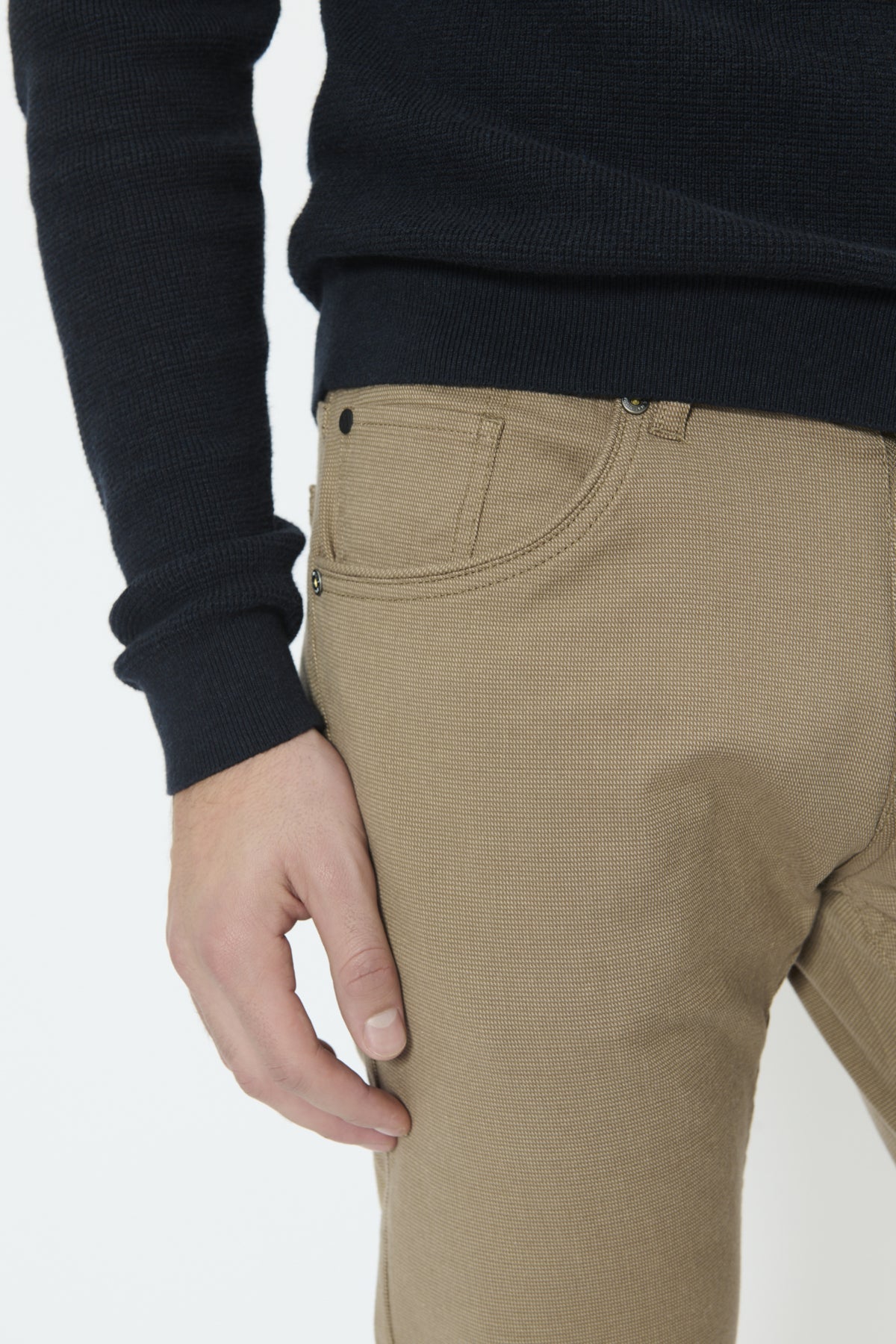 Matinique miesten housut MAPete Structure, Plaza Taupe