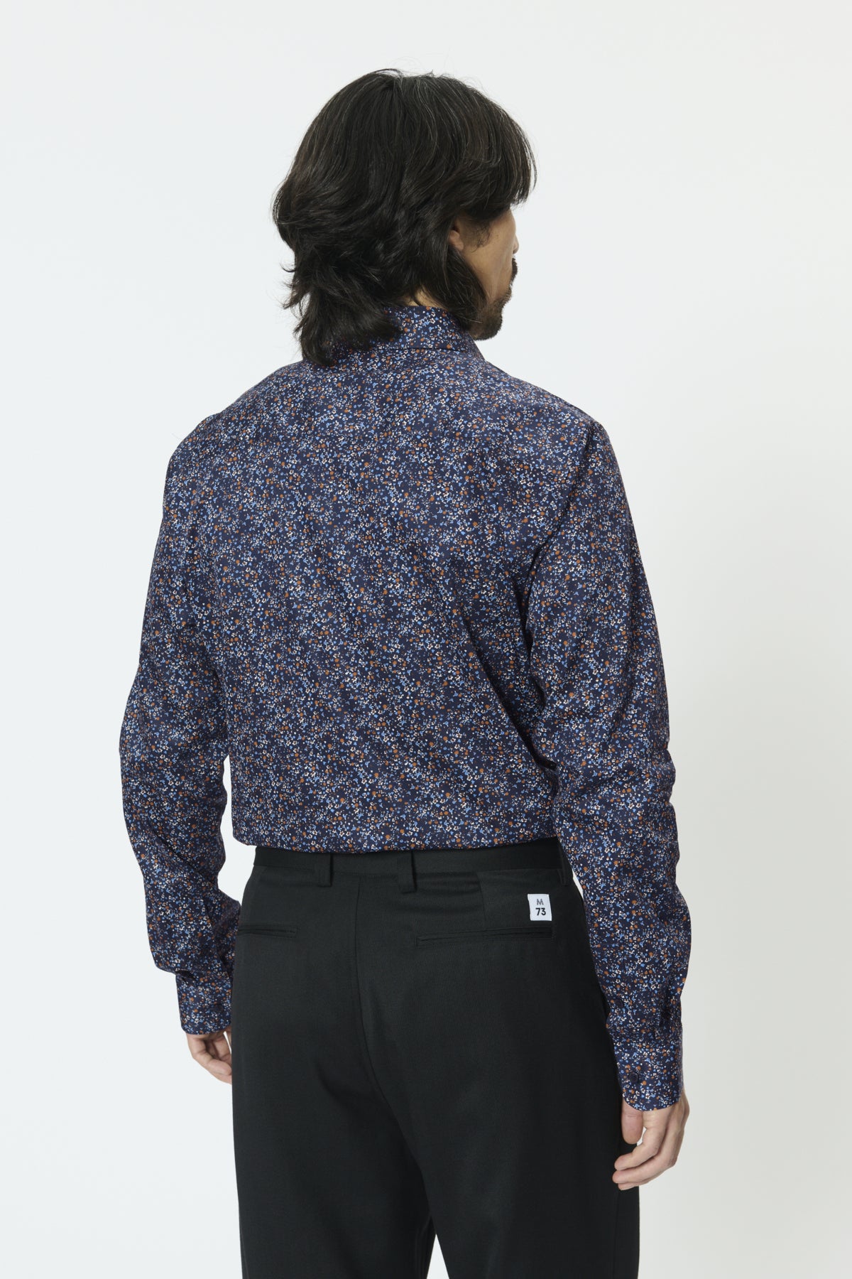 Matinique miesten kauluspaita MATrostol BN Cotton, Dark Navy