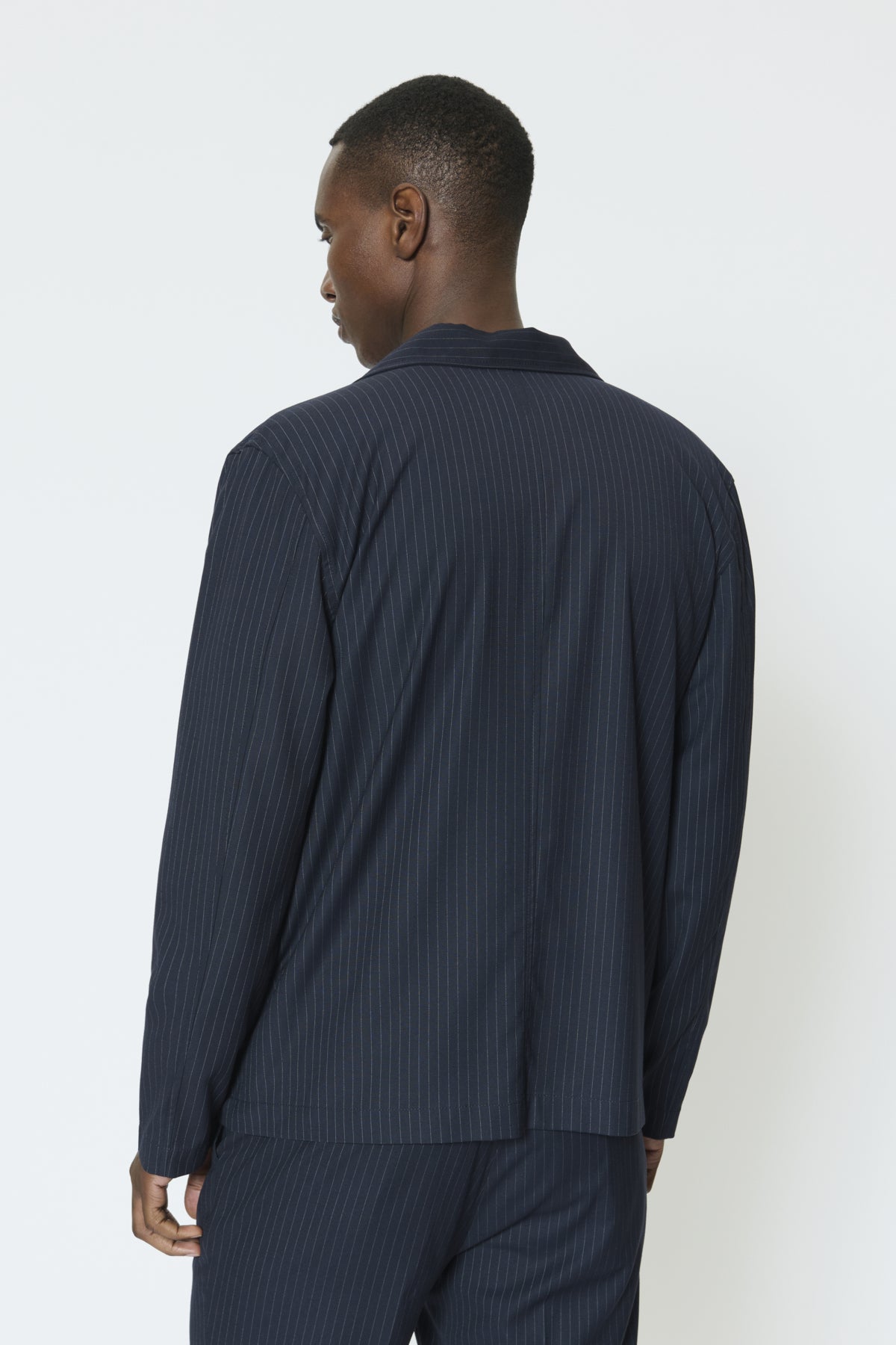 Matinique miesten paitatakki Malanden, Navy Pinstripe