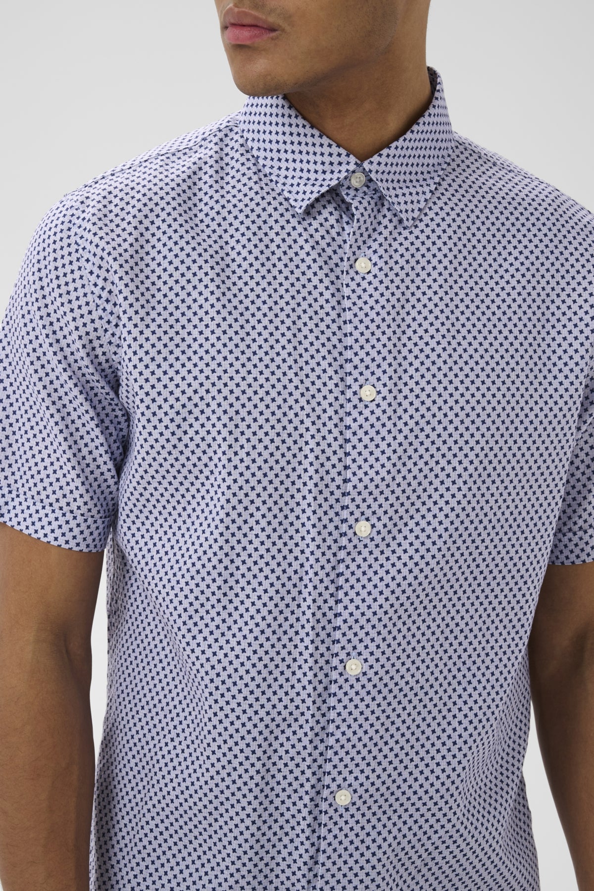 Matinique miesten Kauluspaita Matrostol Bu Ss Shirt, Dark Navy