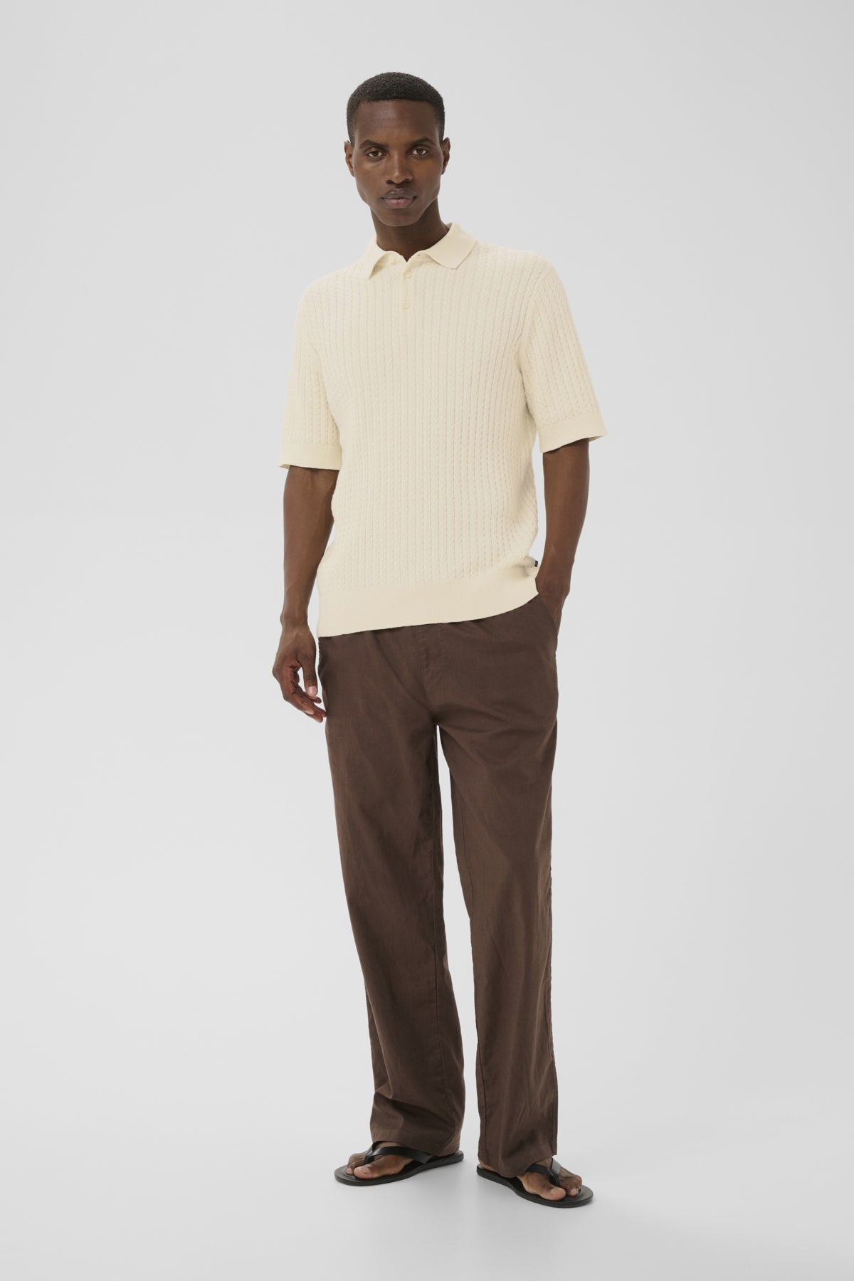 Matinique miesten pikeepaita Mapolo, Off White
