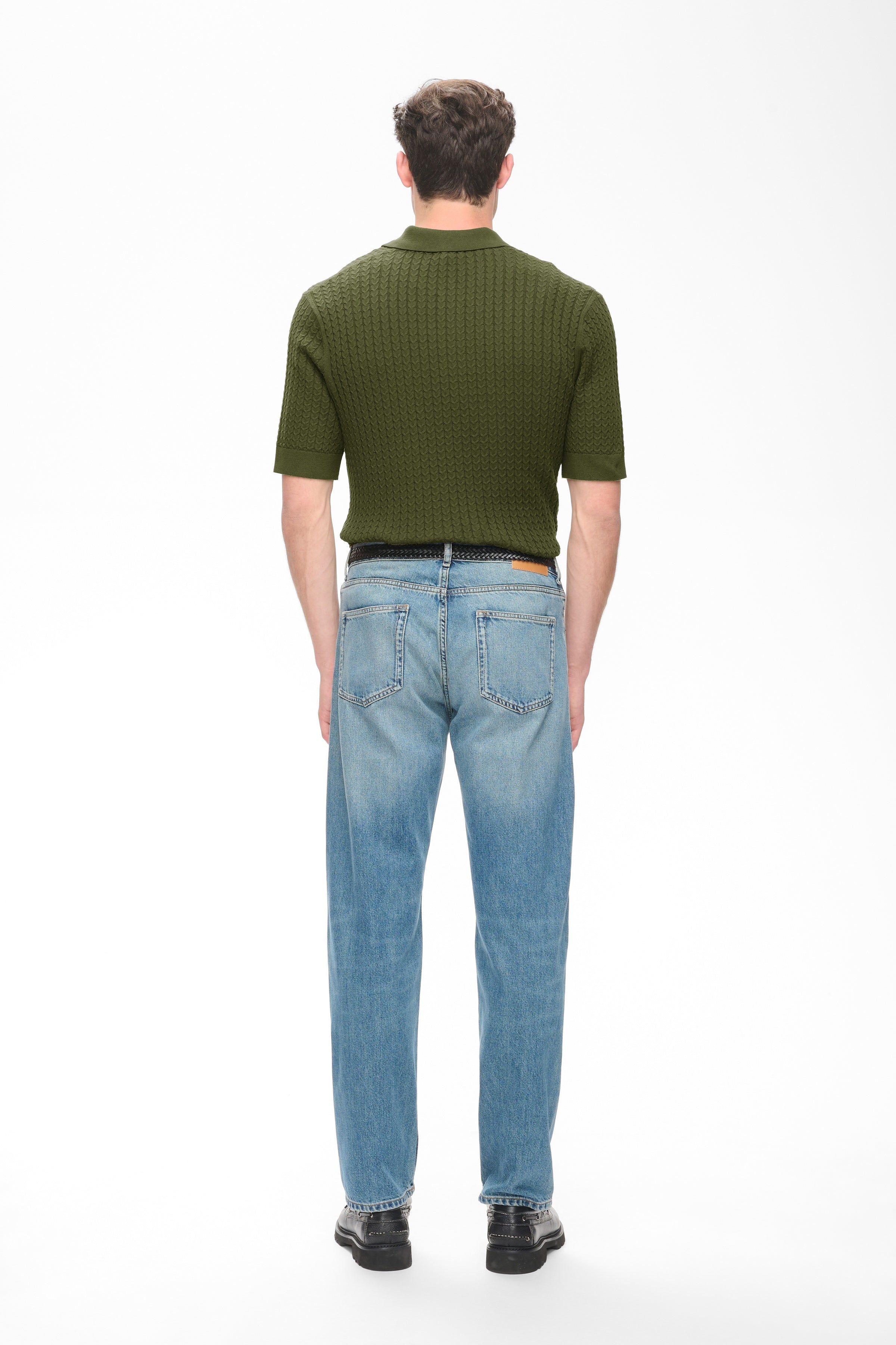Matinique miesten pikeepaita Mapolo, Olive Night