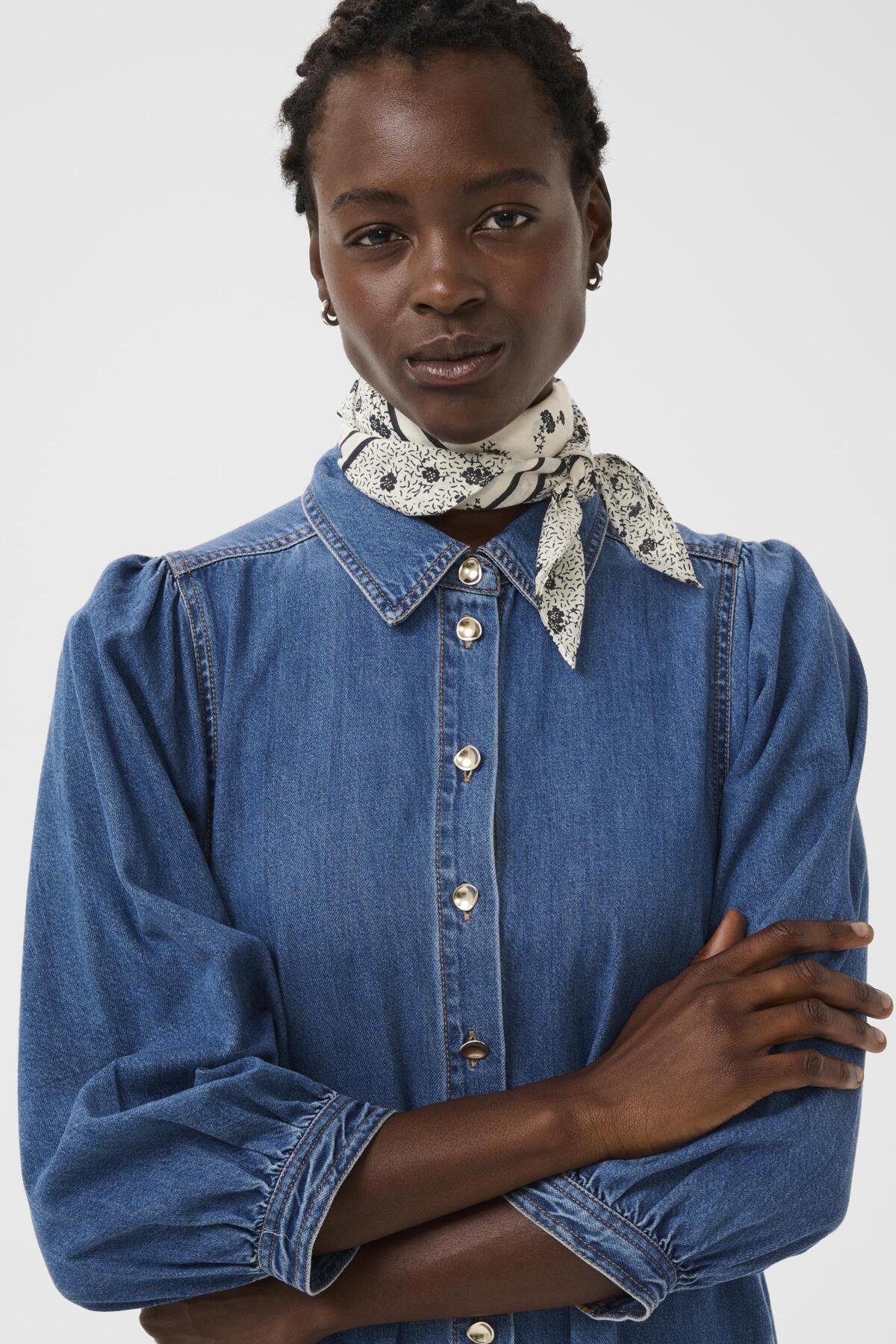 Part Two naisten huivi PhiPW SC, Whispering White Fra