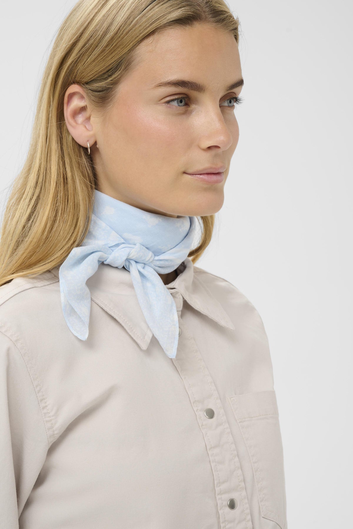 Part Two huivi PhiPW Scarf, Heather Fragile Print