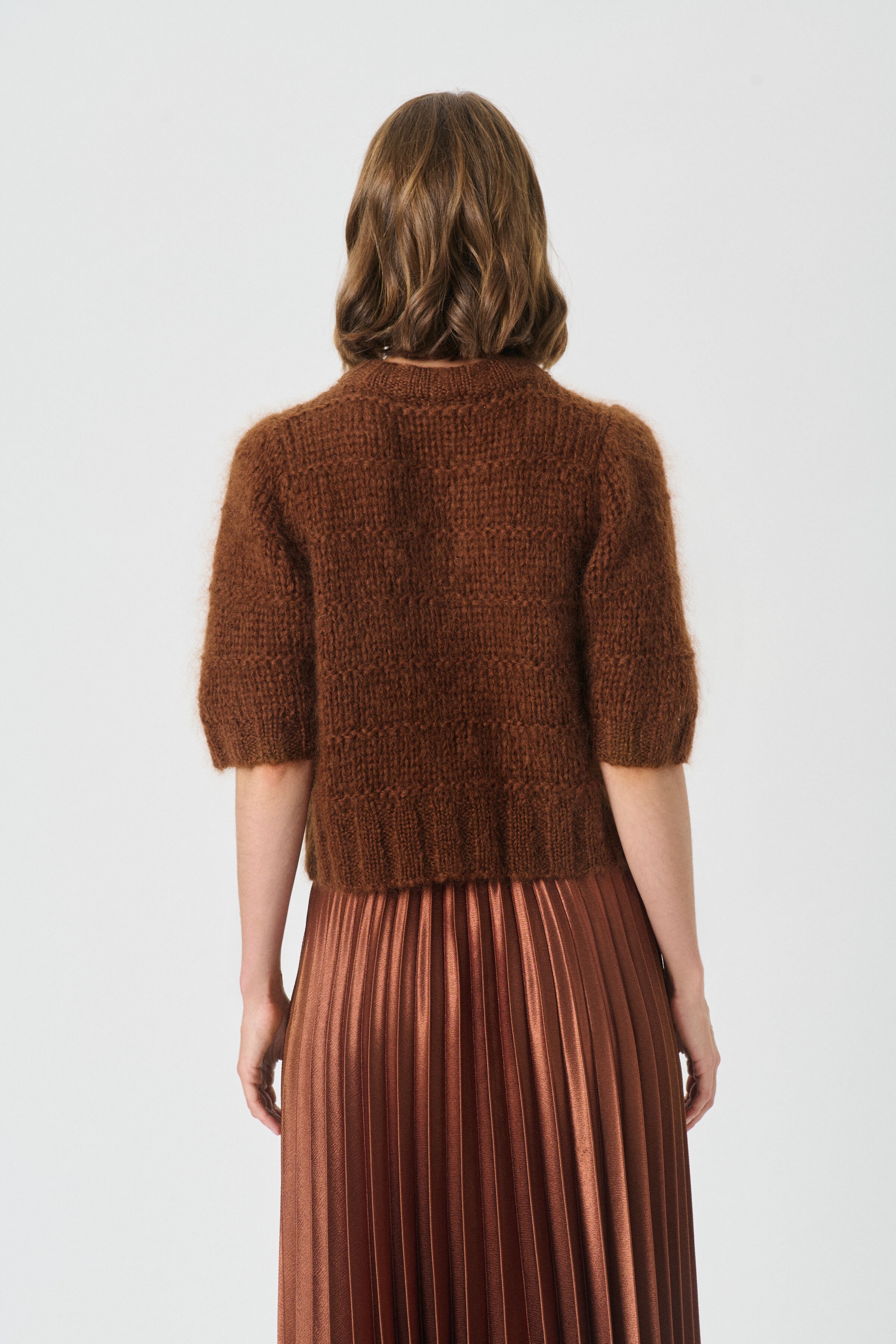 Part Two naisten neuletakki VERNONAPW CA, Sorrel Horse