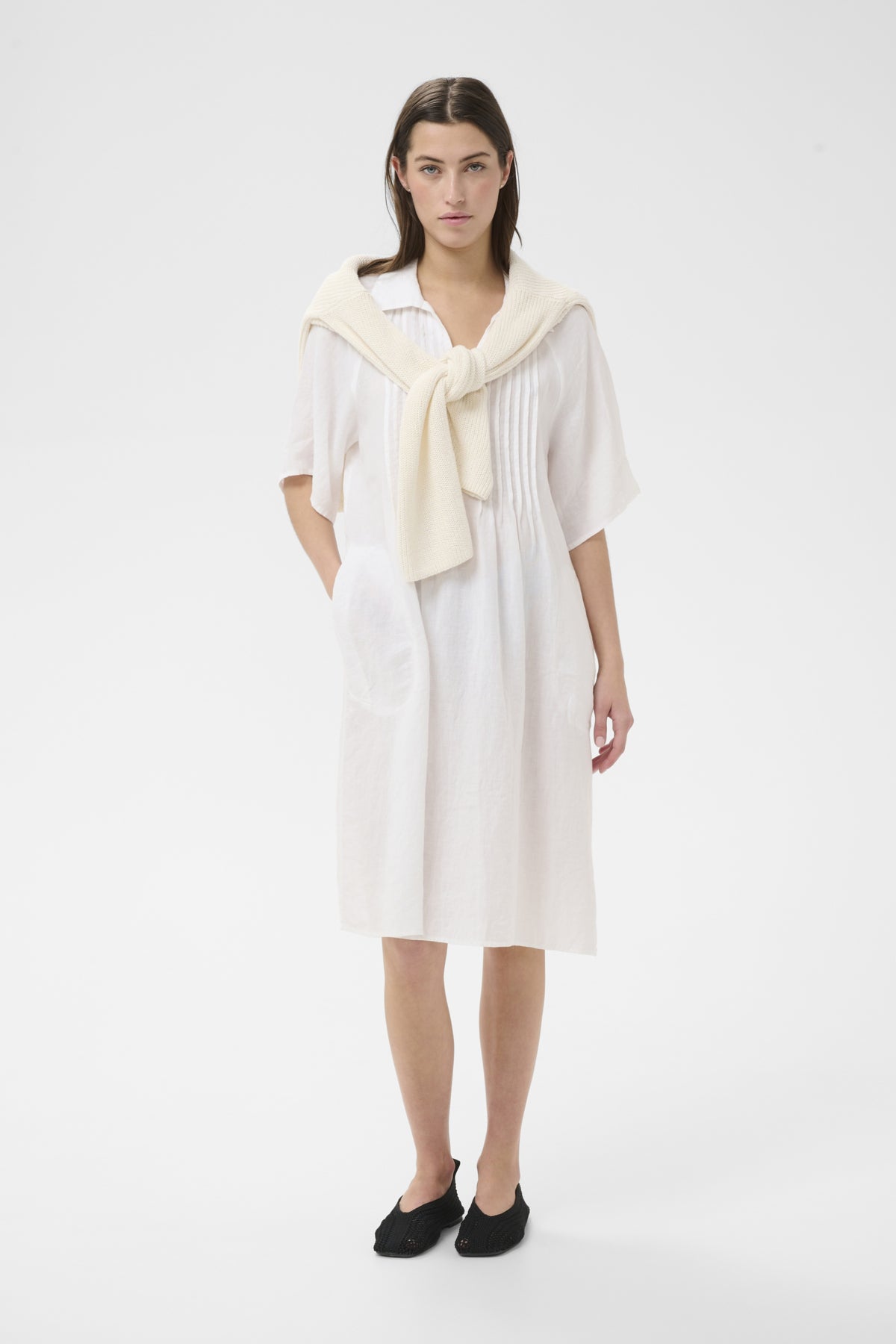 Part Two naisten mekko AylaPW DR, Bright White