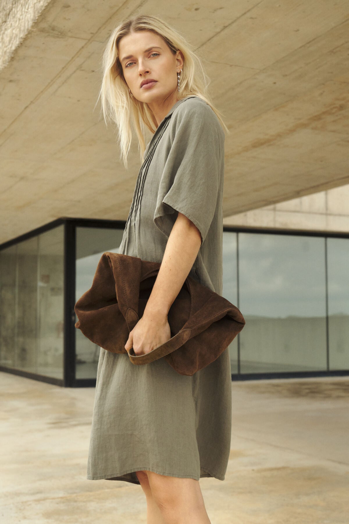 Part Two naisten mekko AylaPW DR, Smokey Olive