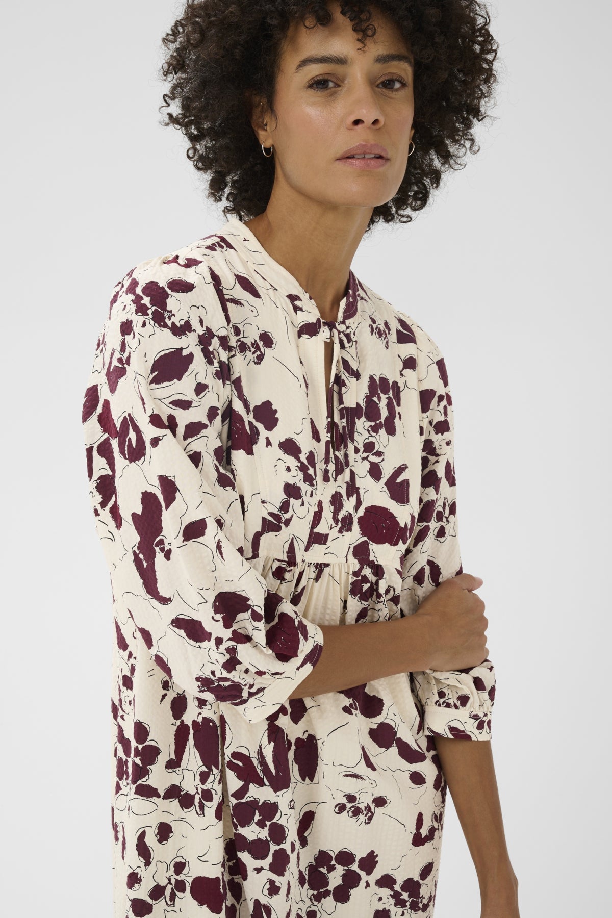 Part Two mekko AlessaPW DR, Fig Artflower Print