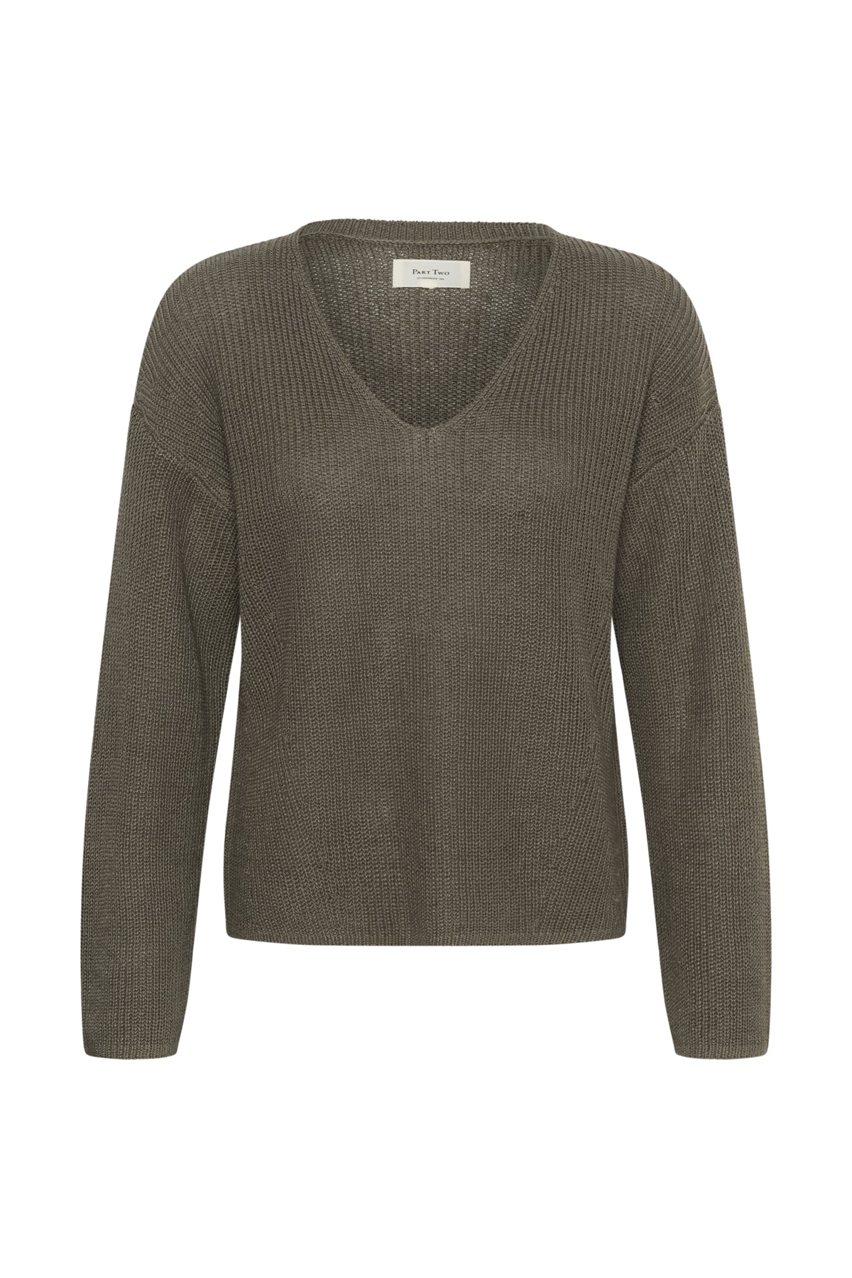 Part Two naisten neulepaita EtronasPW PU, Smokey Olive