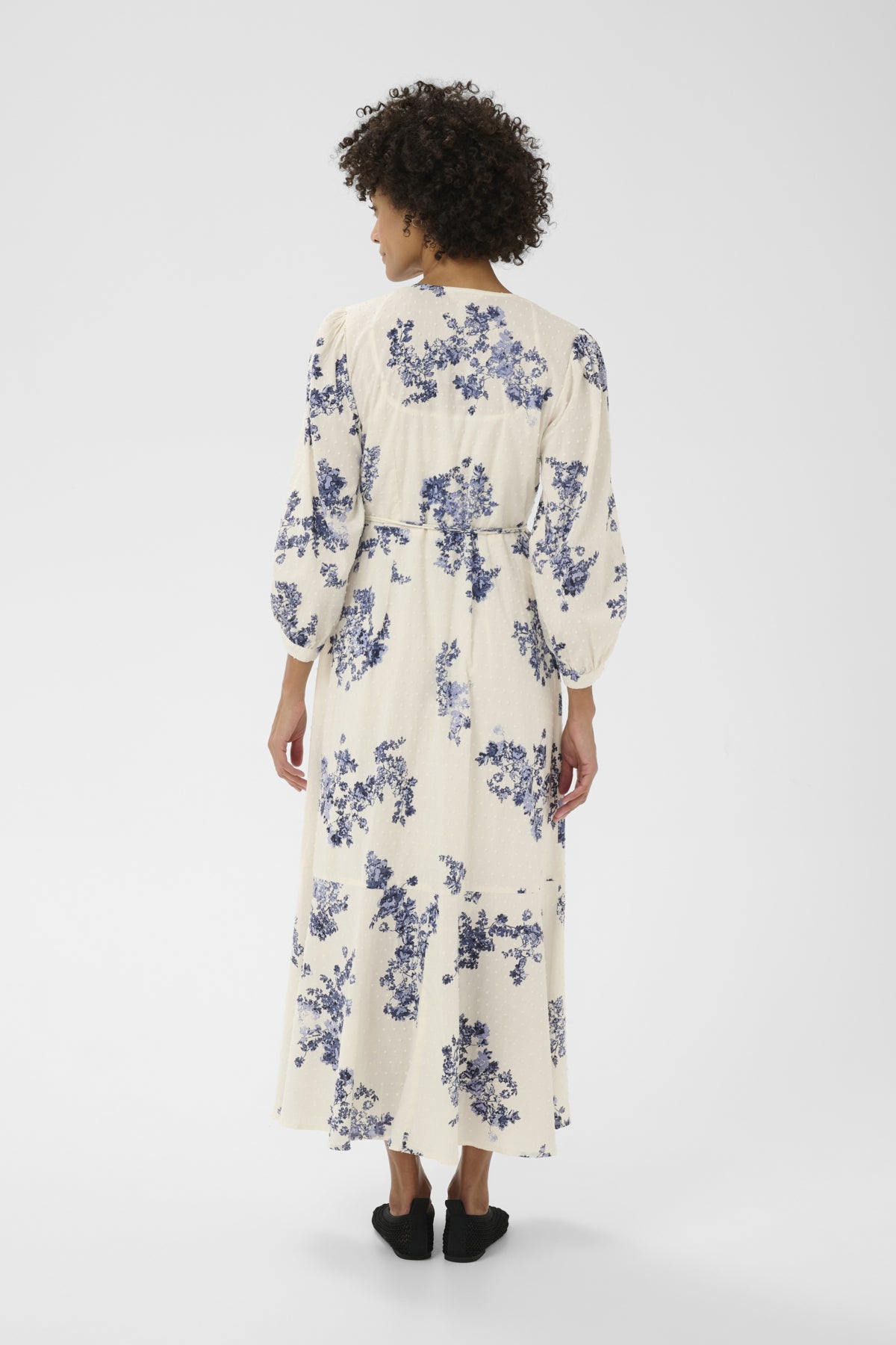 Part Two mekko ALYAPW DR, Blue Shadow Flower Print