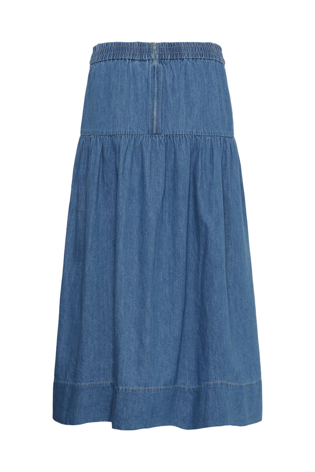 Part Two naisten hame NelliaPW SK, Medium Blue Denim