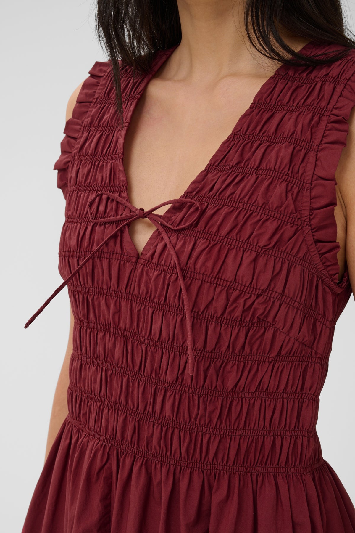Part Two midimekko BorgnettePW DR, Burnt Russet